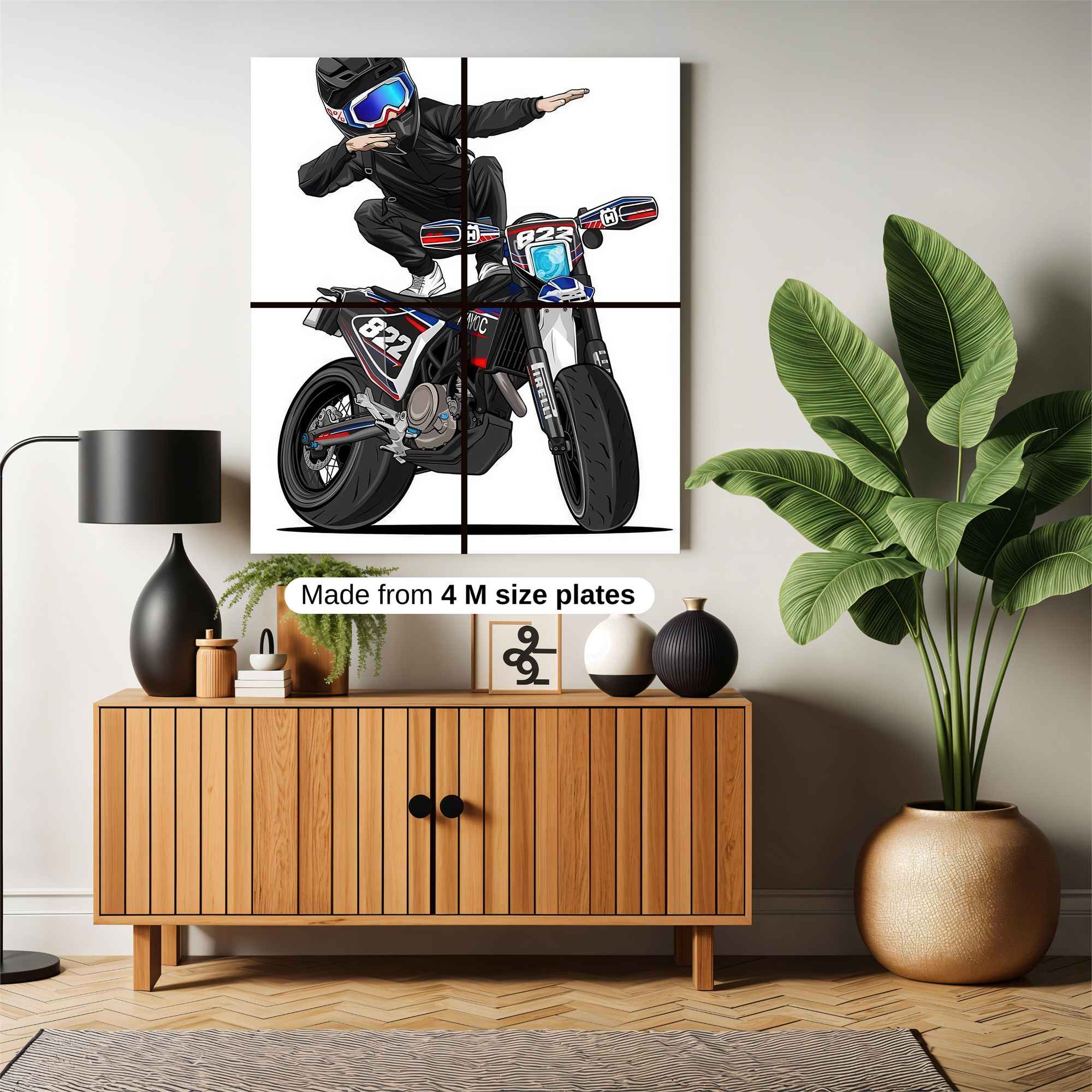 Dabbing Daredevil Safe Wall Magnetic / M