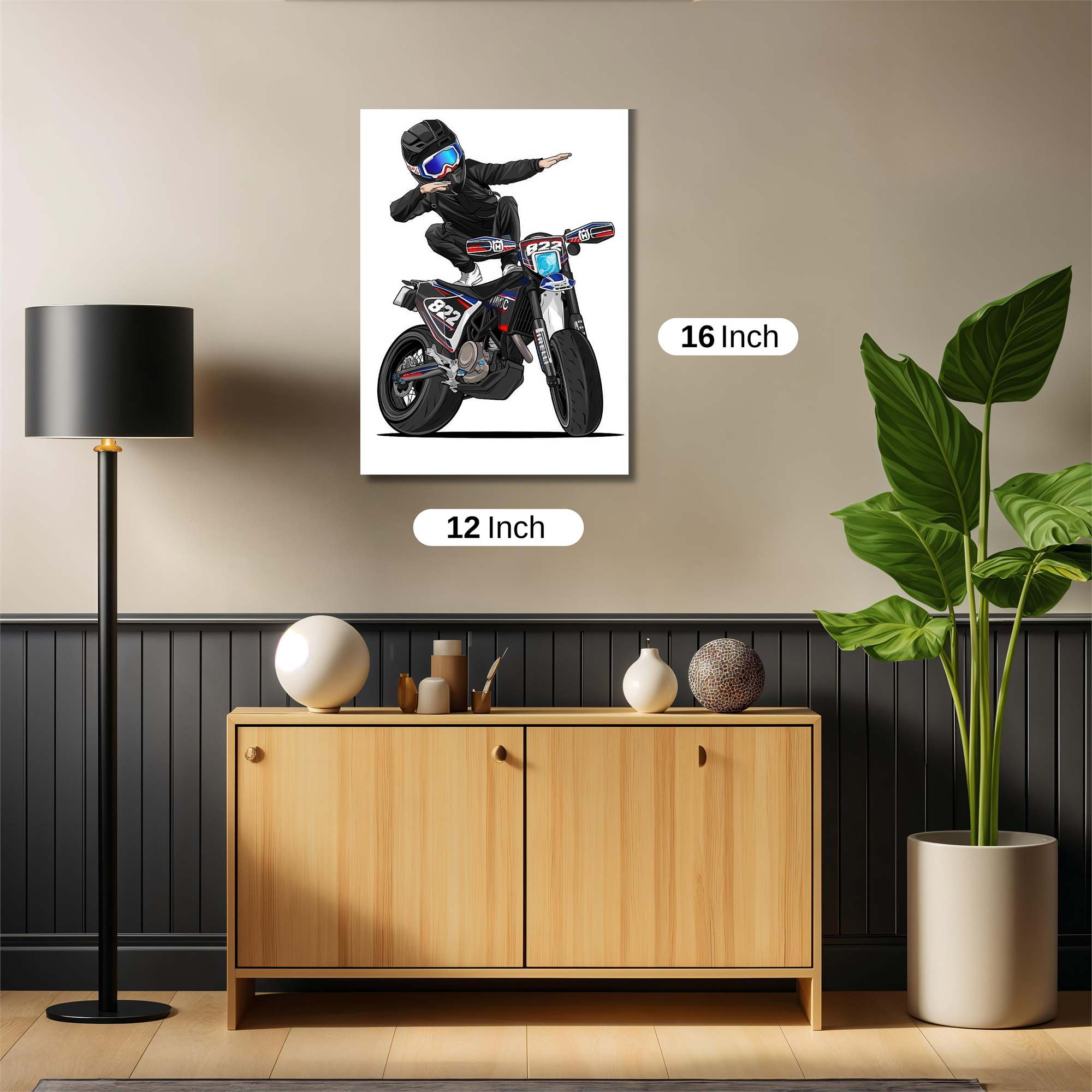 Dabbing Daredevil Safe Wall Magnetic / M