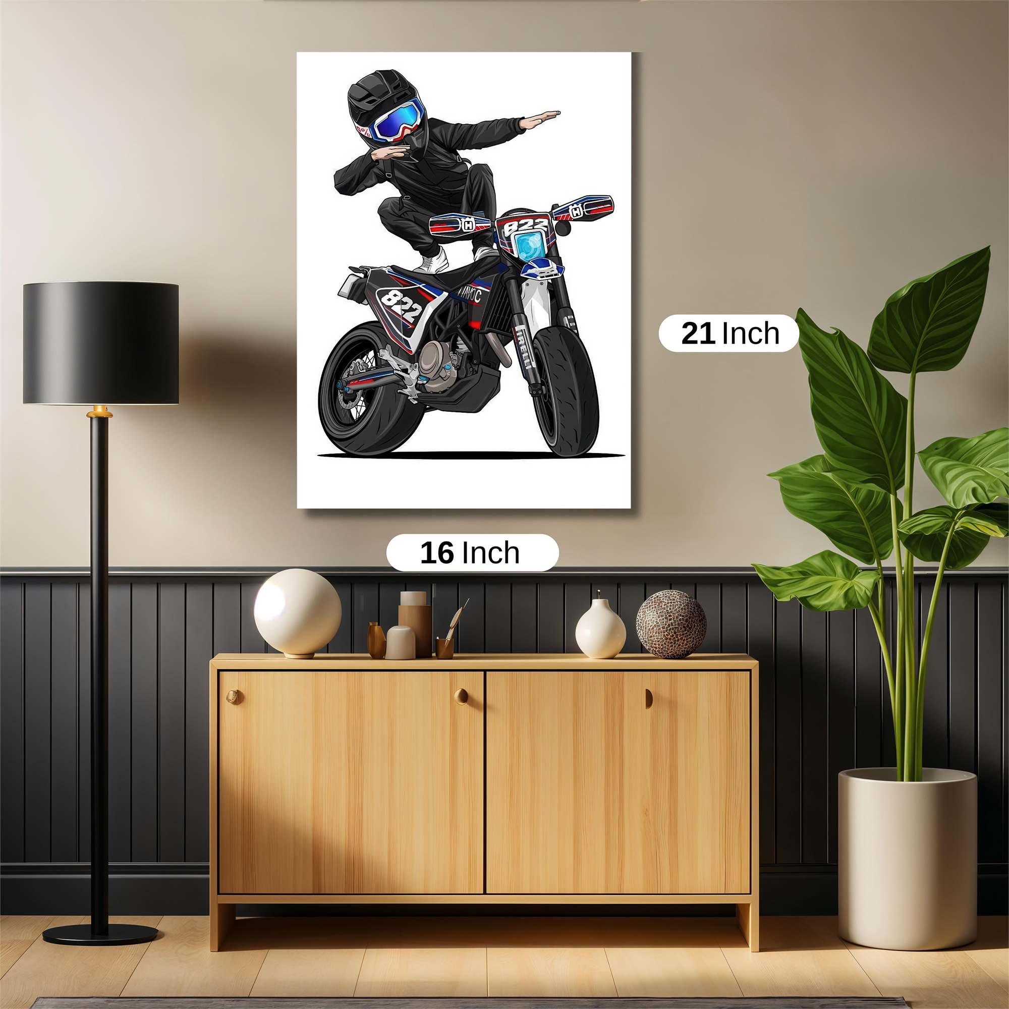 Dabbing Daredevil Safe Wall Magnetic / M