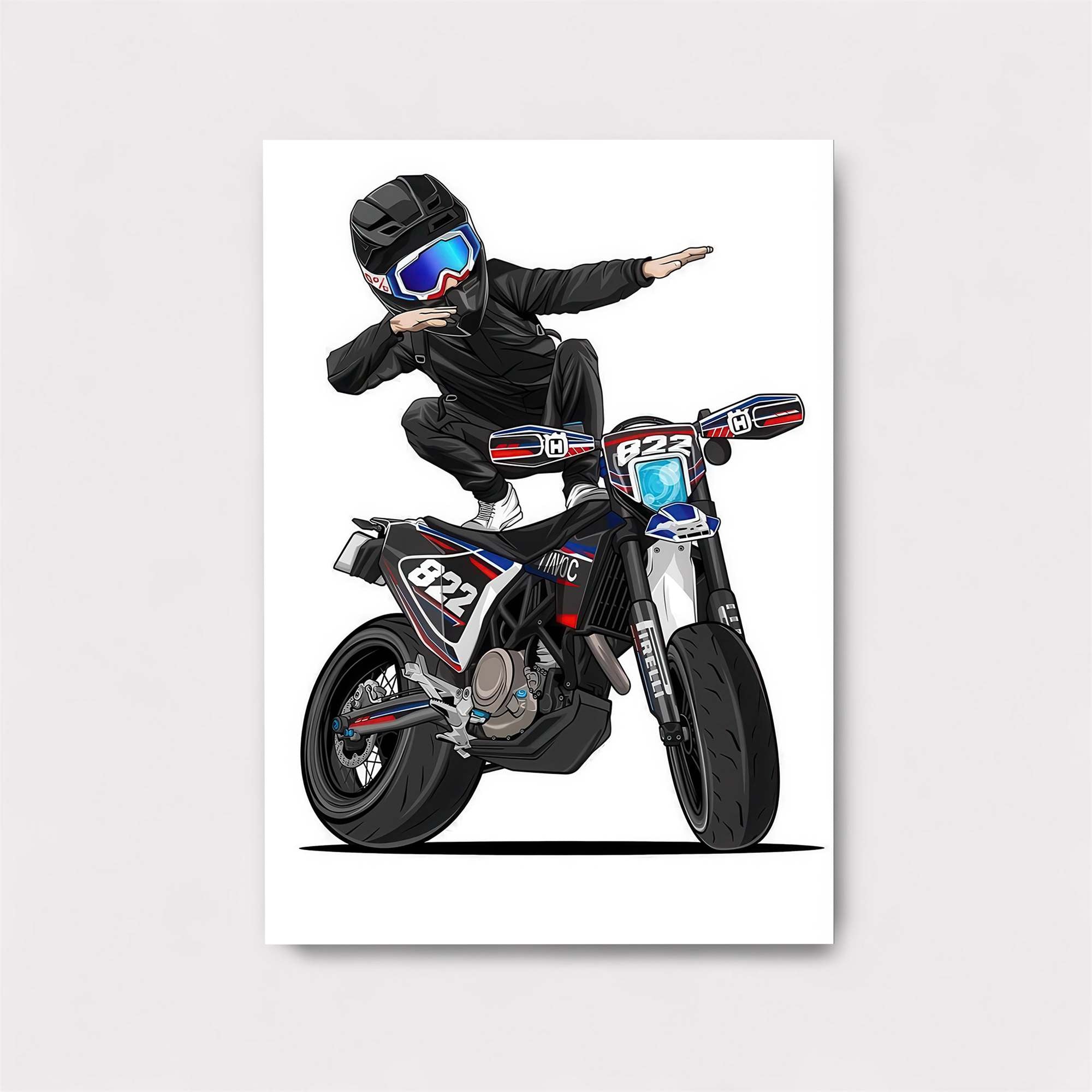 Dabbing Daredevil Safe Wall Magnetic / M