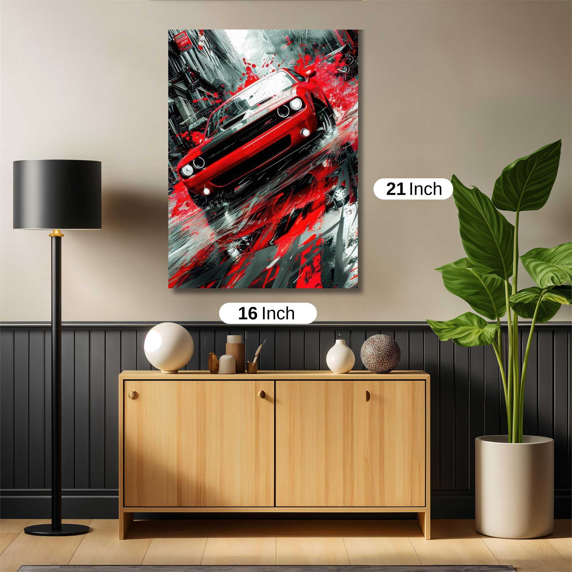 Dodge Fury Safe Wall Magnetic / M