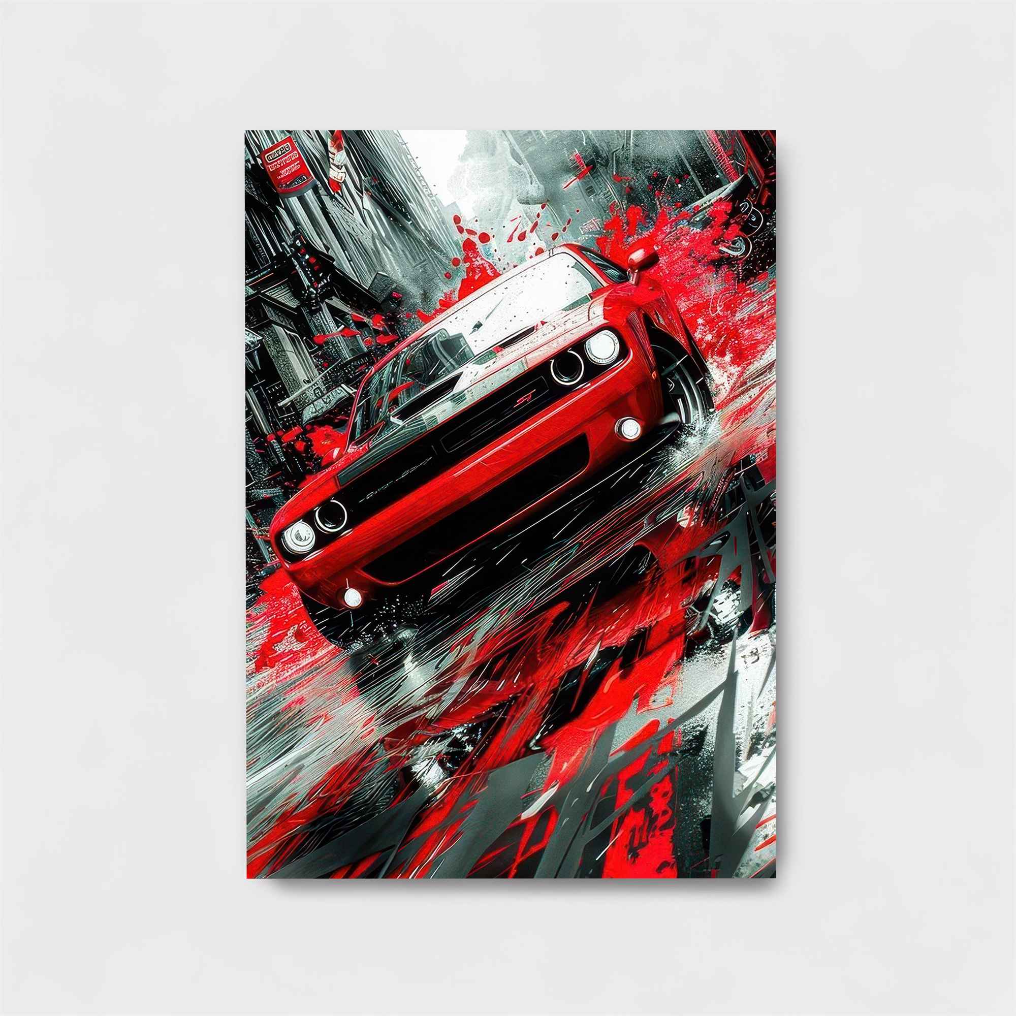 Dodge Fury Safe Wall Magnetic / M