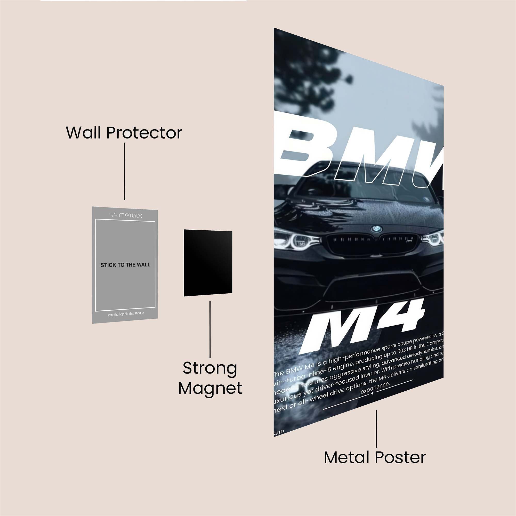 BMW Dynamic Safe Wall Magnetic / M