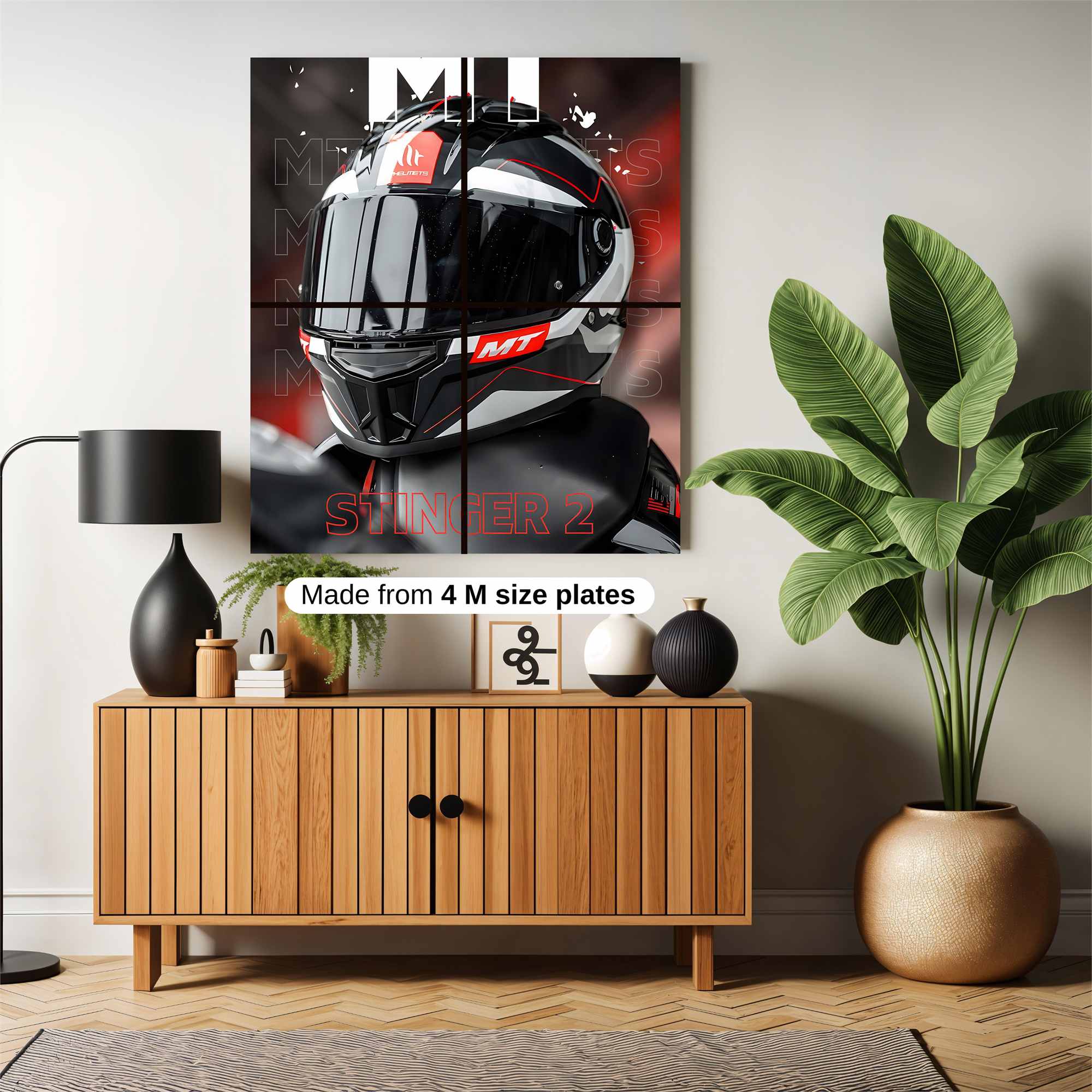 Helmet Blaze Safe Wall Magnetic / M