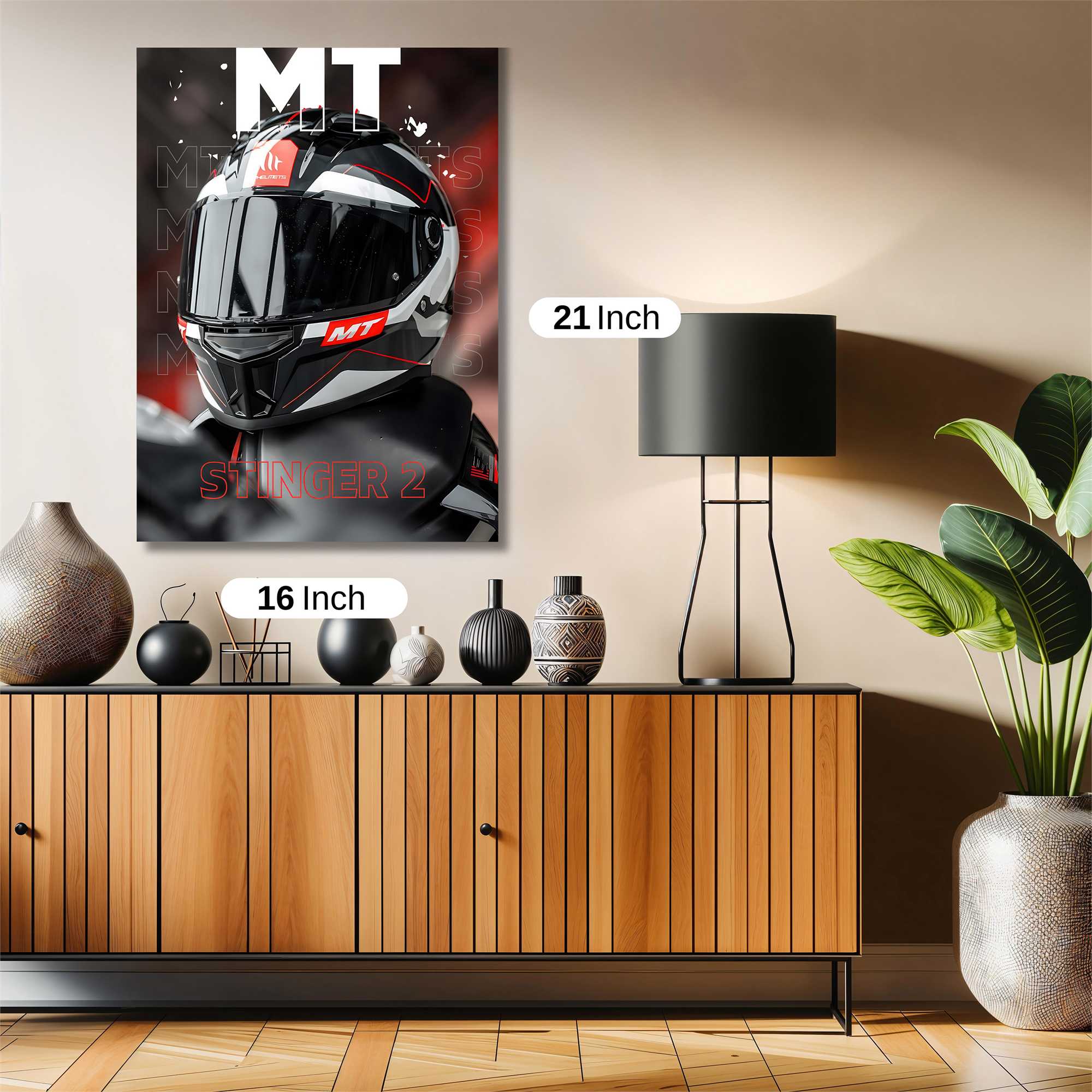 Helmet Blaze Safe Wall Magnetic / M