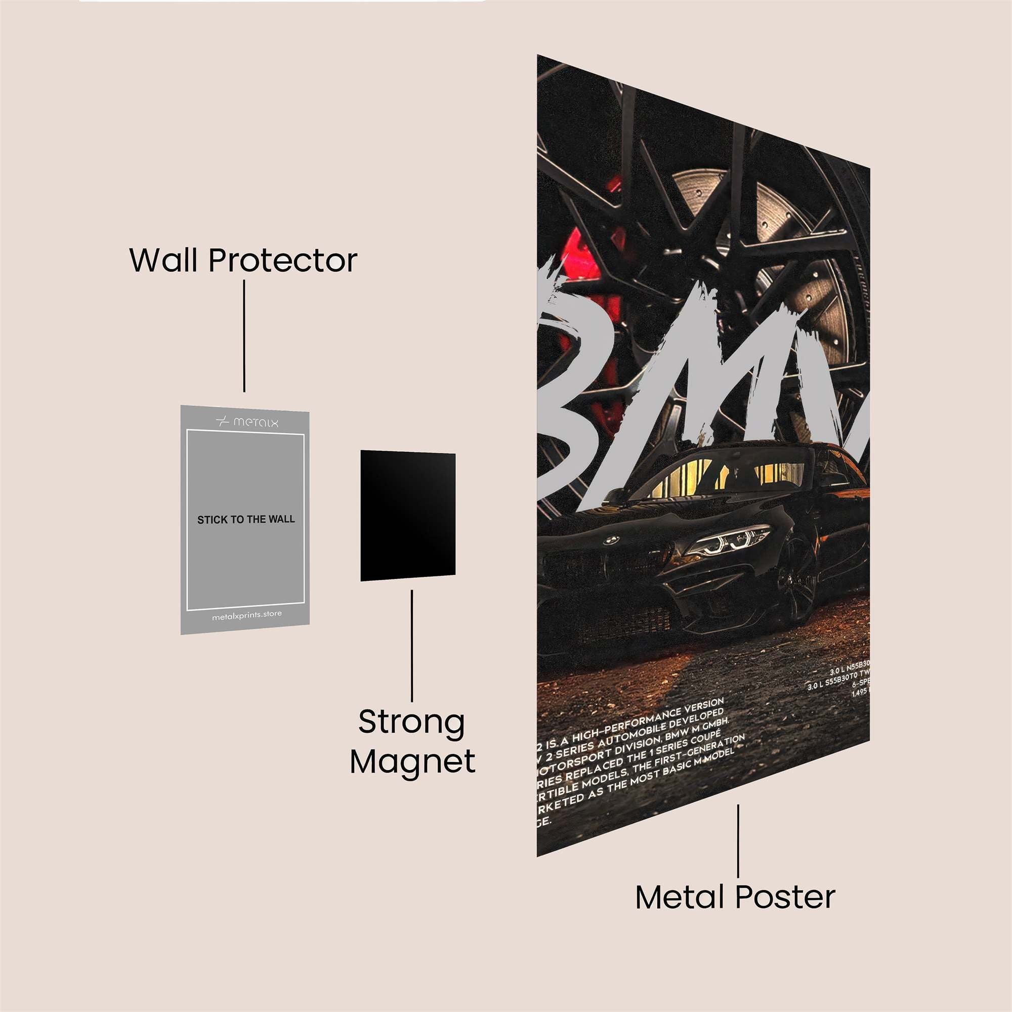 BMW Intensity Safe Wall Magnetic / M