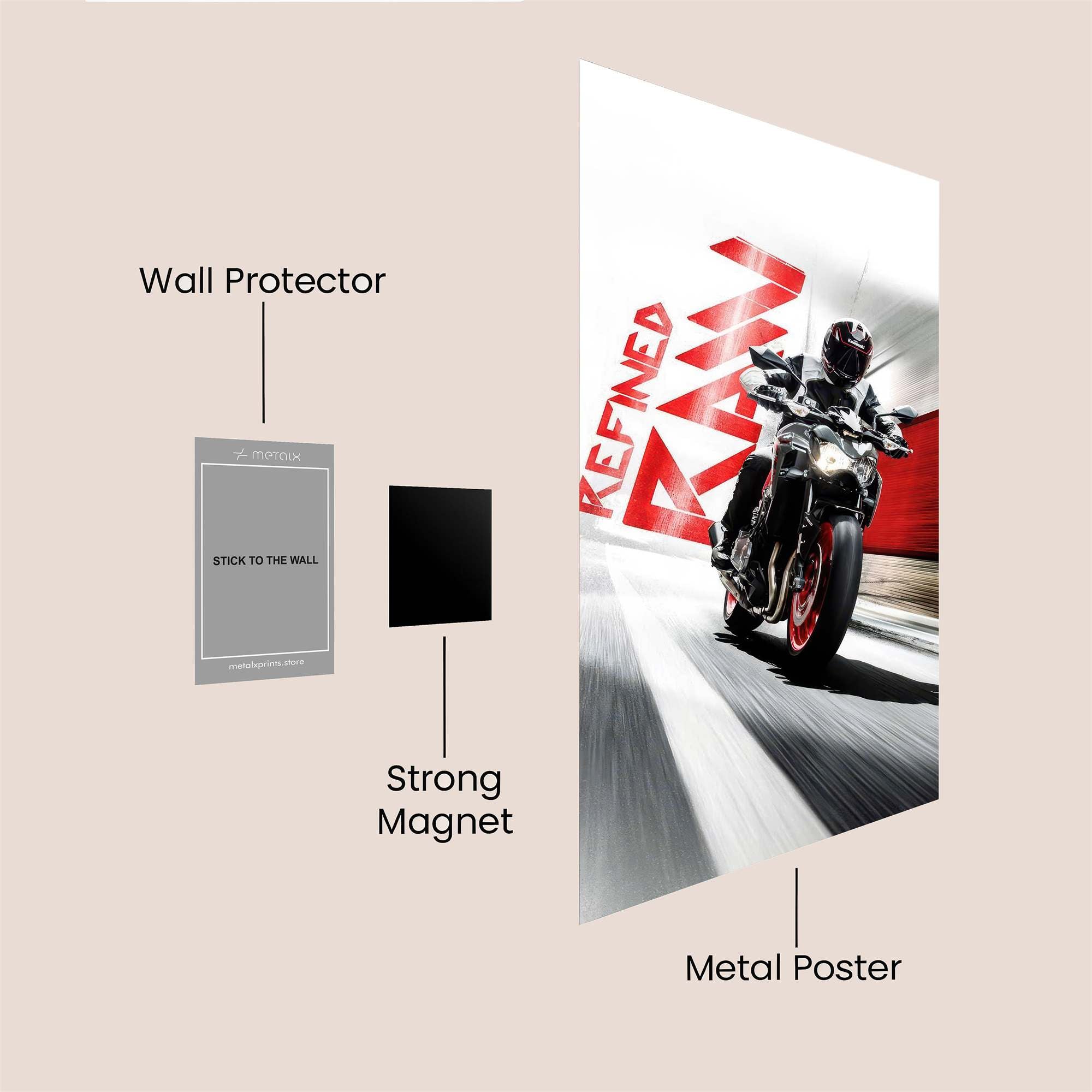 Speed Thrill Safe Wall Magnetic / M