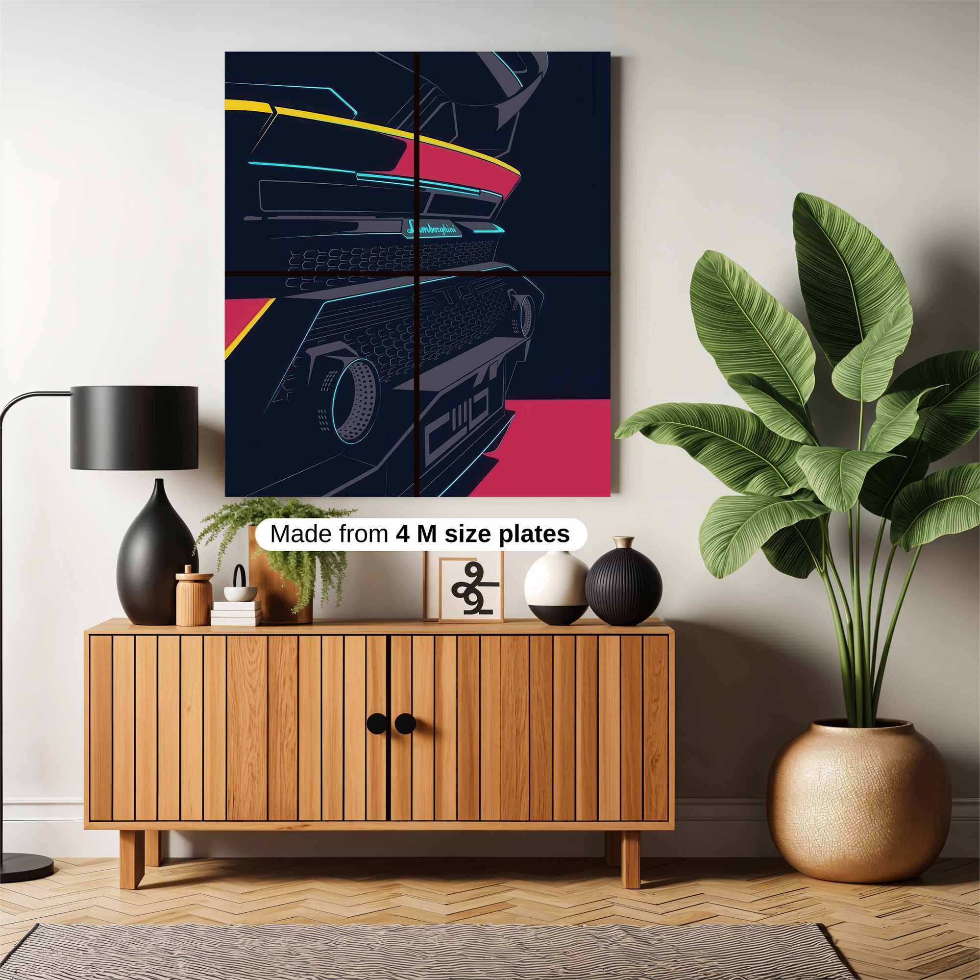 Car Velocity Safe Wall Magnetic / M