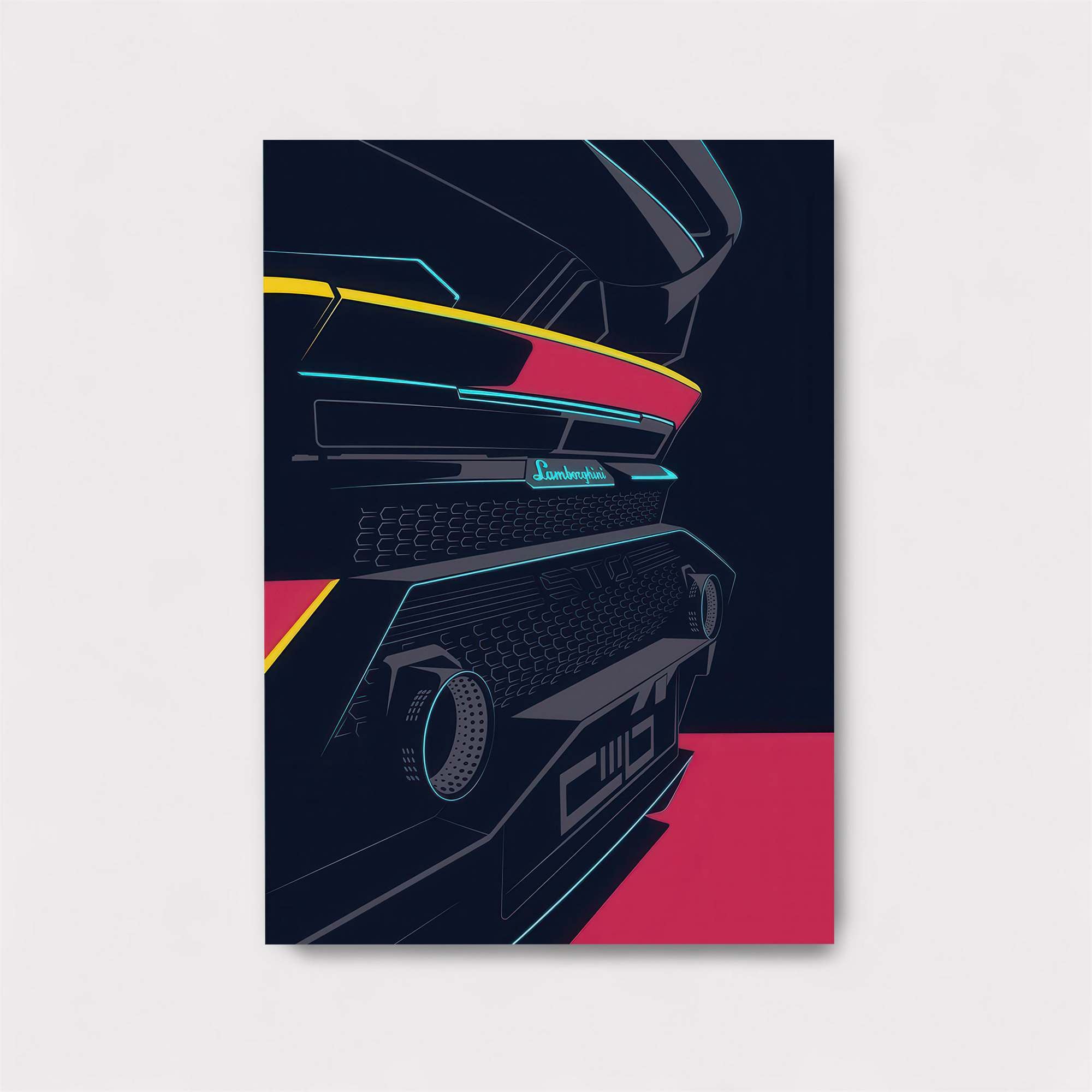 Car Velocity Safe Wall Magnetic / M