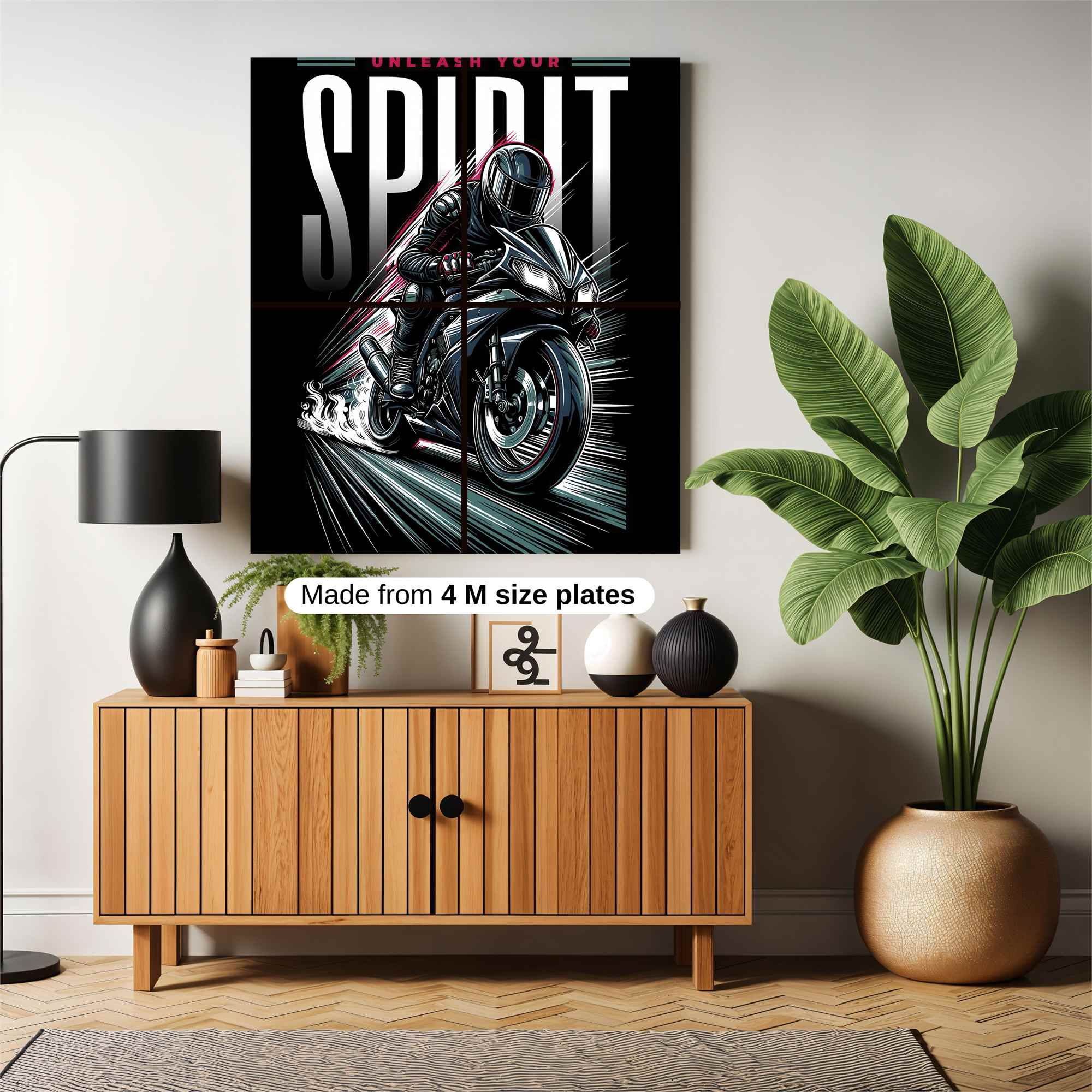 Rider Unleashed Safe Wall Magnetic / M