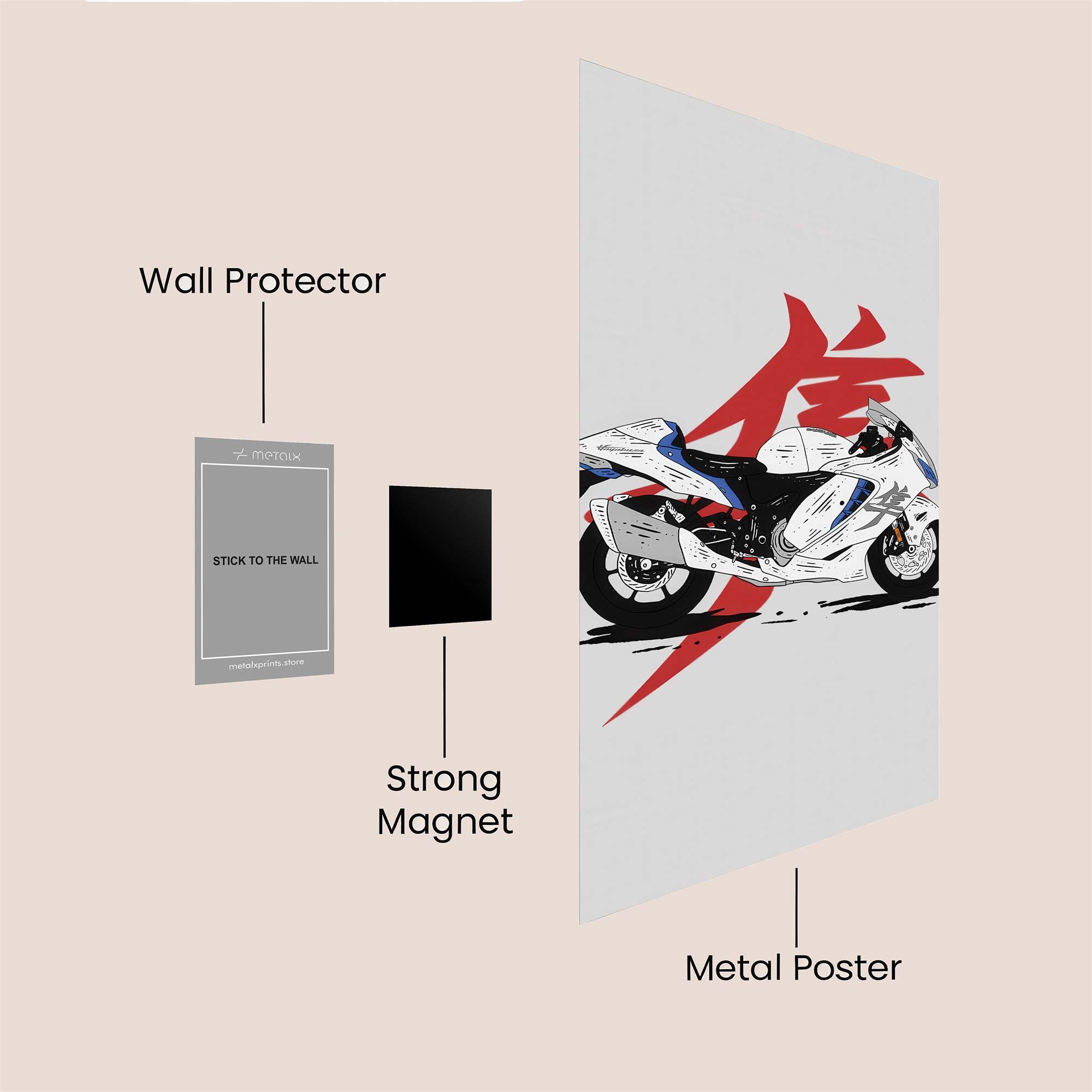 Ninja Velocity Safe Wall Magnetic / M