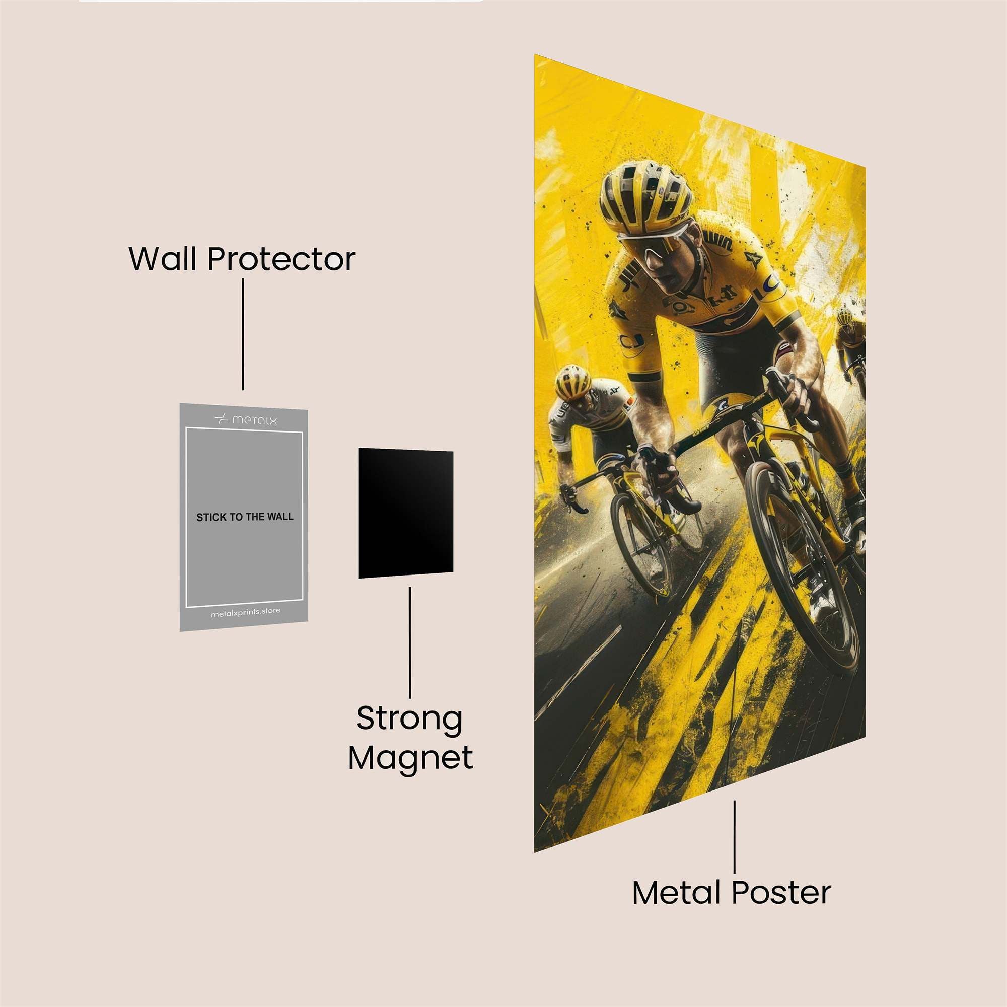 Cavendish Thrust Safe Wall Magnetic / M