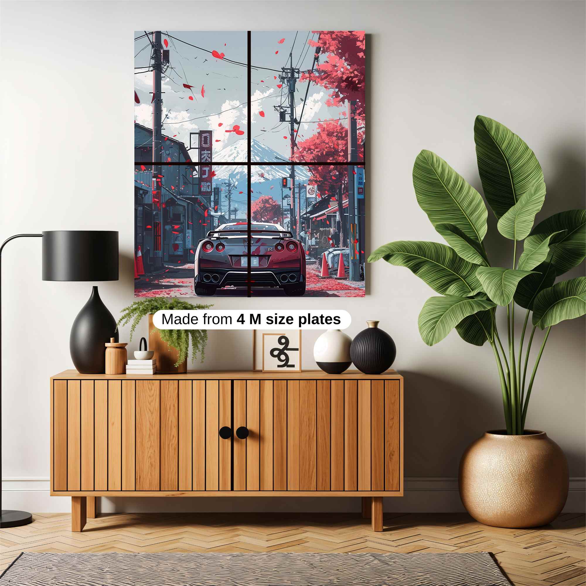 Skyline Serenity Safe Wall Magnetic / M