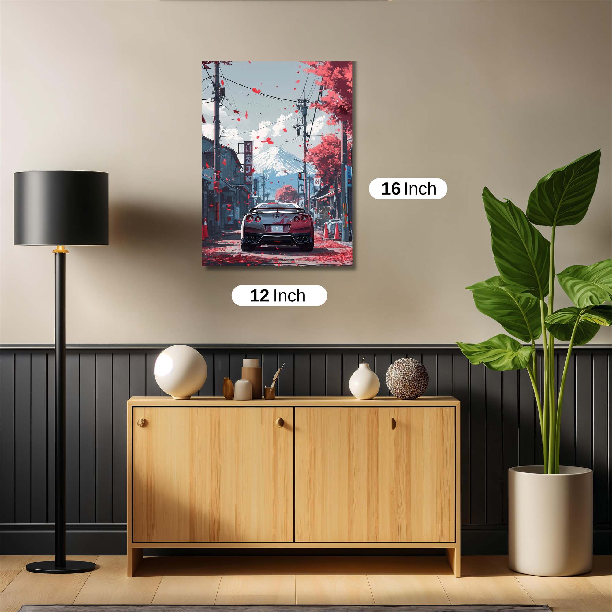 Skyline Serenity Safe Wall Magnetic / M