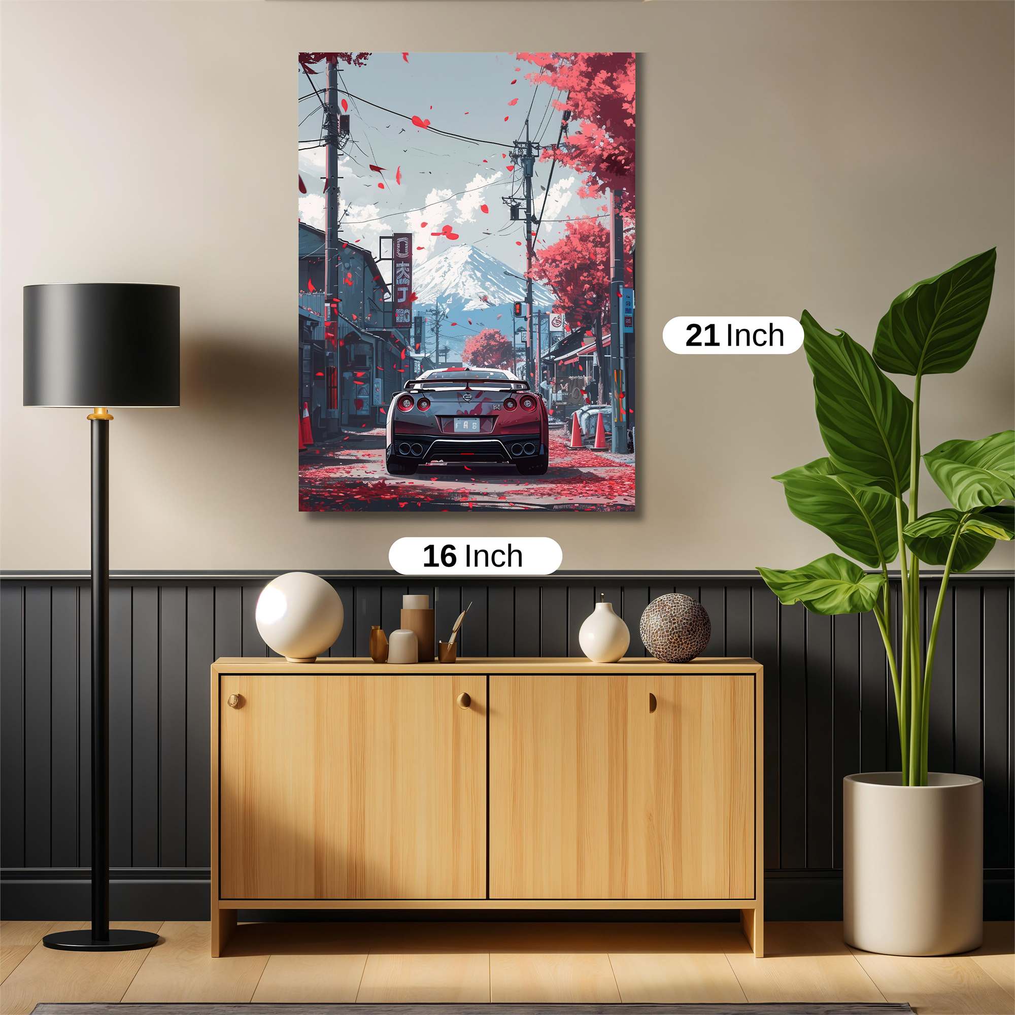 Skyline Serenity Safe Wall Magnetic / M