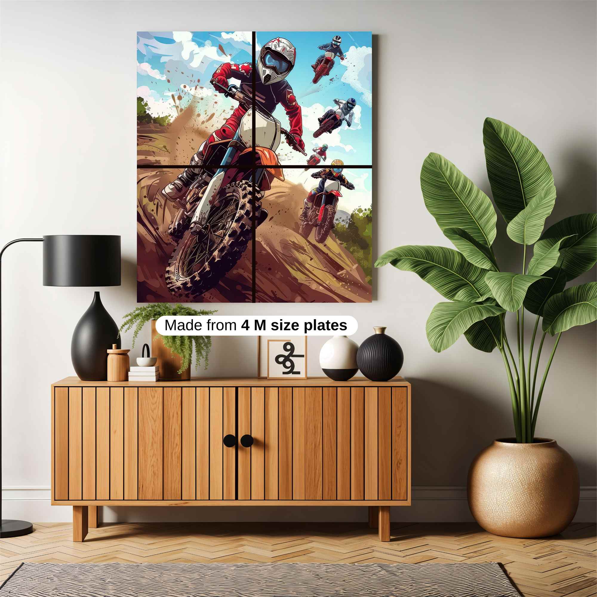 MotoRush Exhilaration Safe Wall Magnetic / M