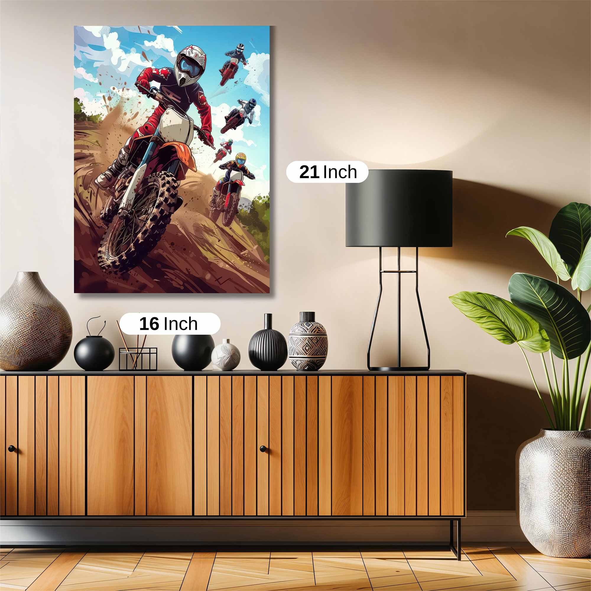 MotoRush Exhilaration Safe Wall Magnetic / M