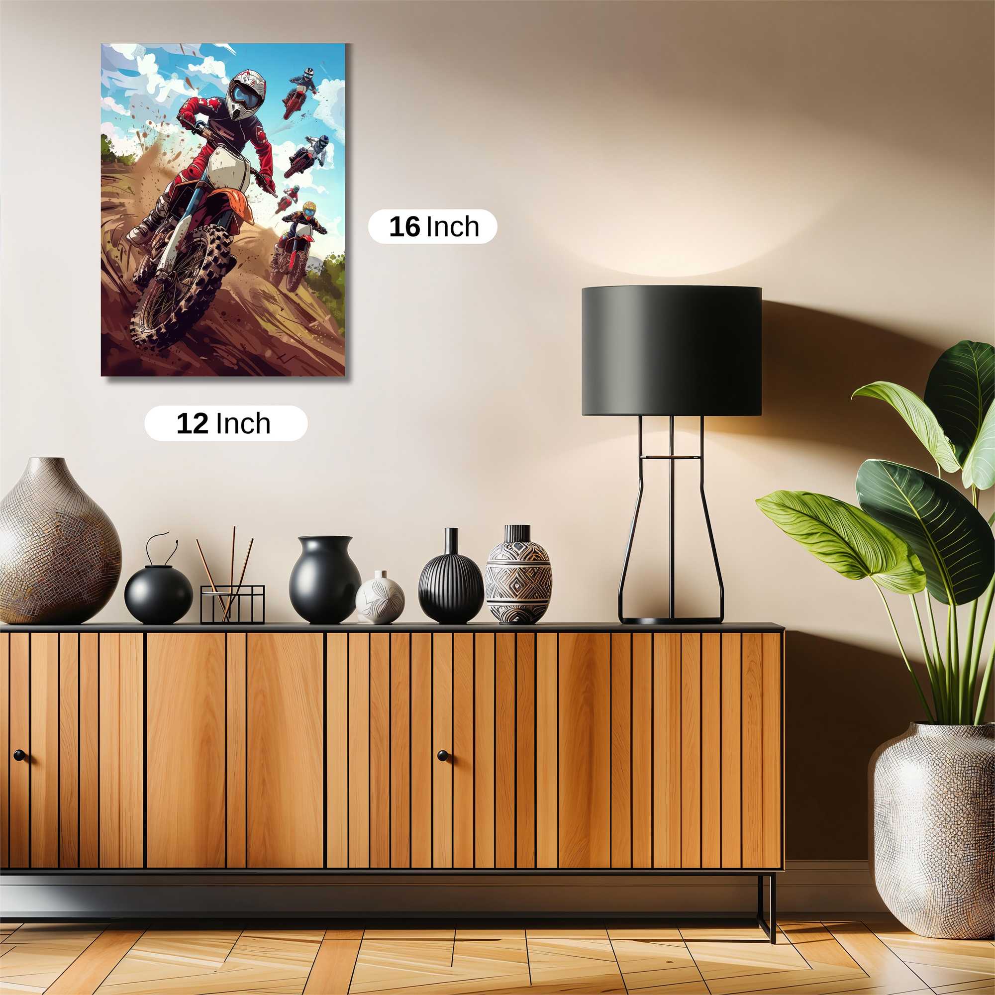 MotoRush Exhilaration Safe Wall Magnetic / M