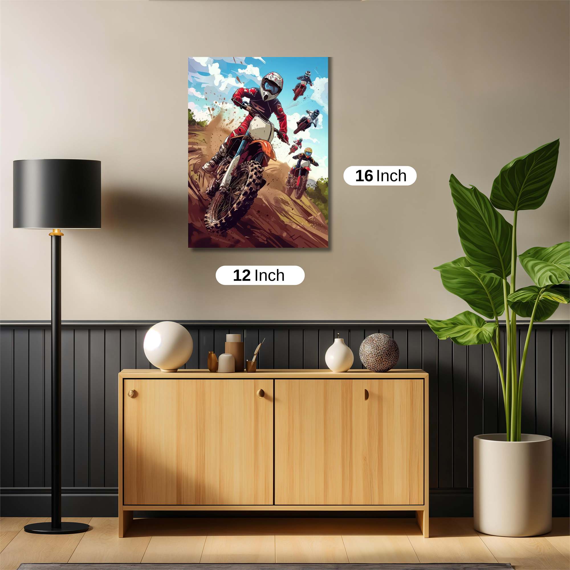 MotoRush Exhilaration Safe Wall Magnetic / M