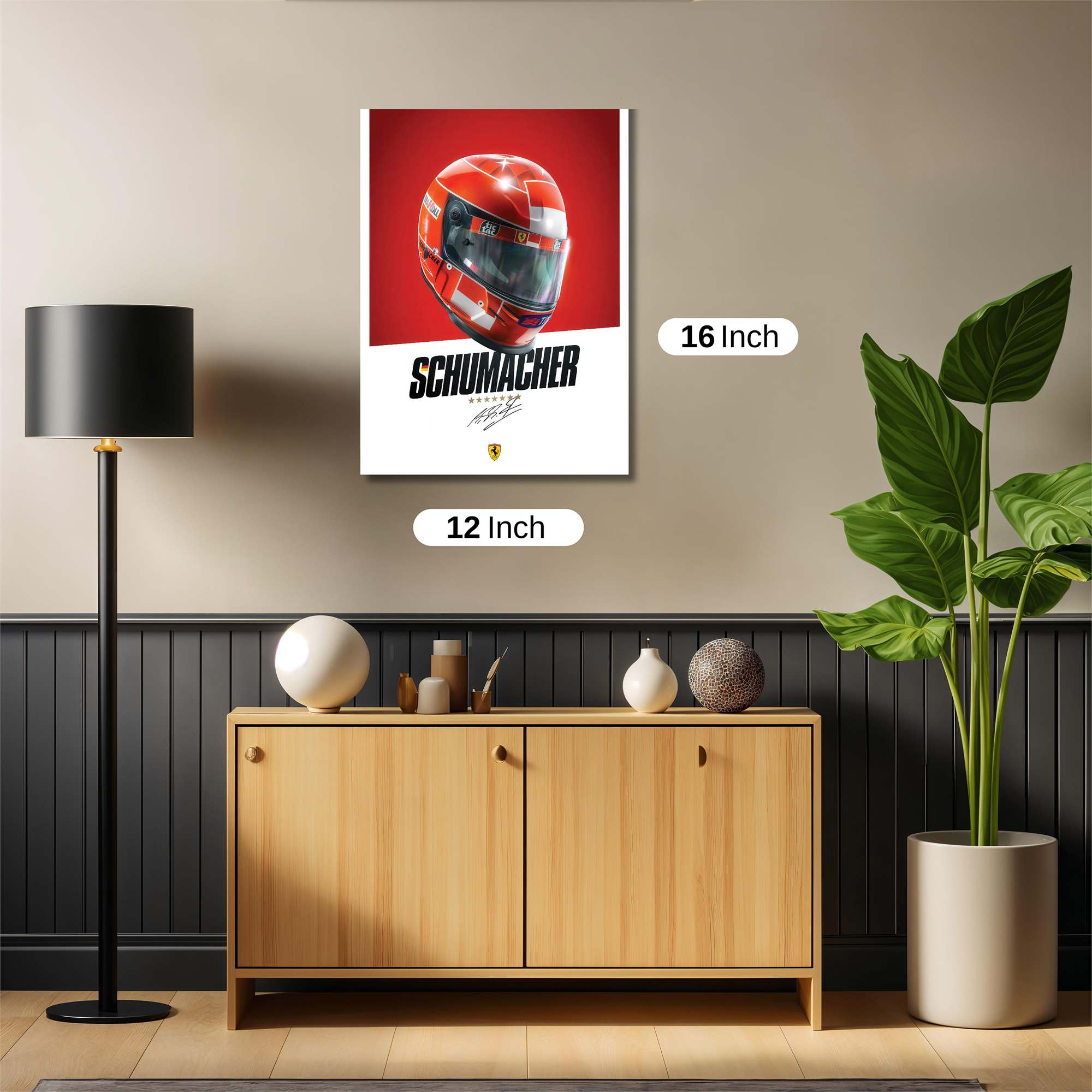 Schumacher Fierce Safe Wall Magnetic / M