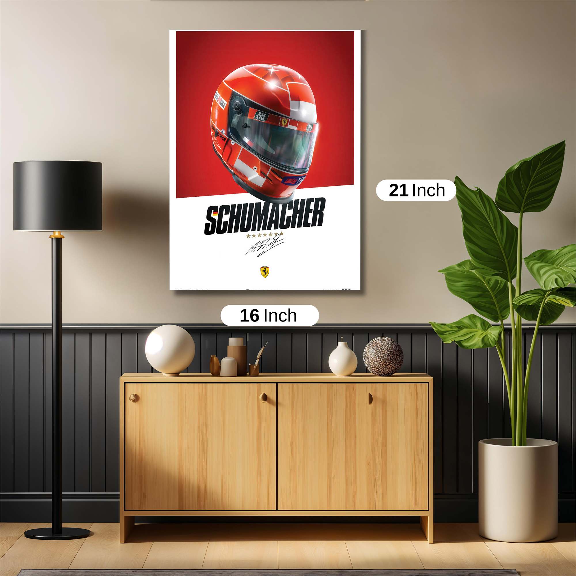 Schumacher Fierce Safe Wall Magnetic / M