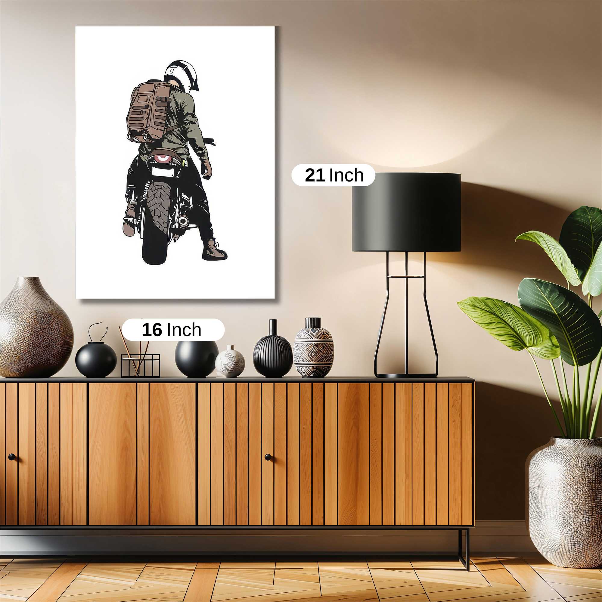 Rider Adventurous Safe Wall Magnetic / M