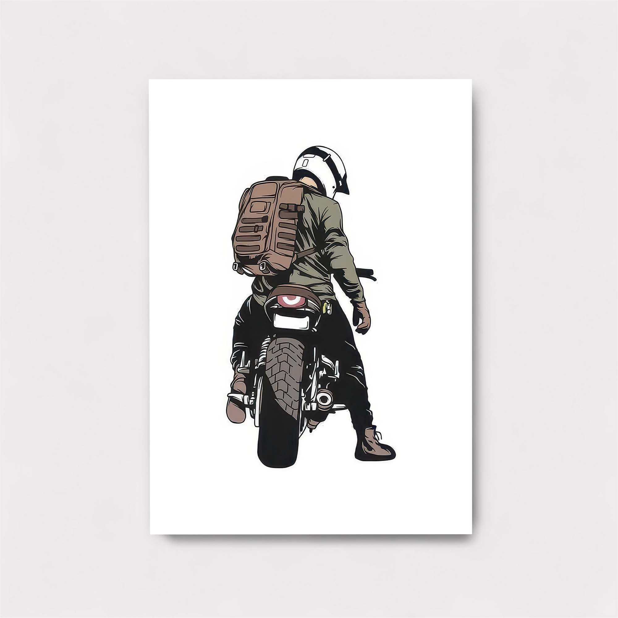 Rider Adventurous Safe Wall Magnetic / M