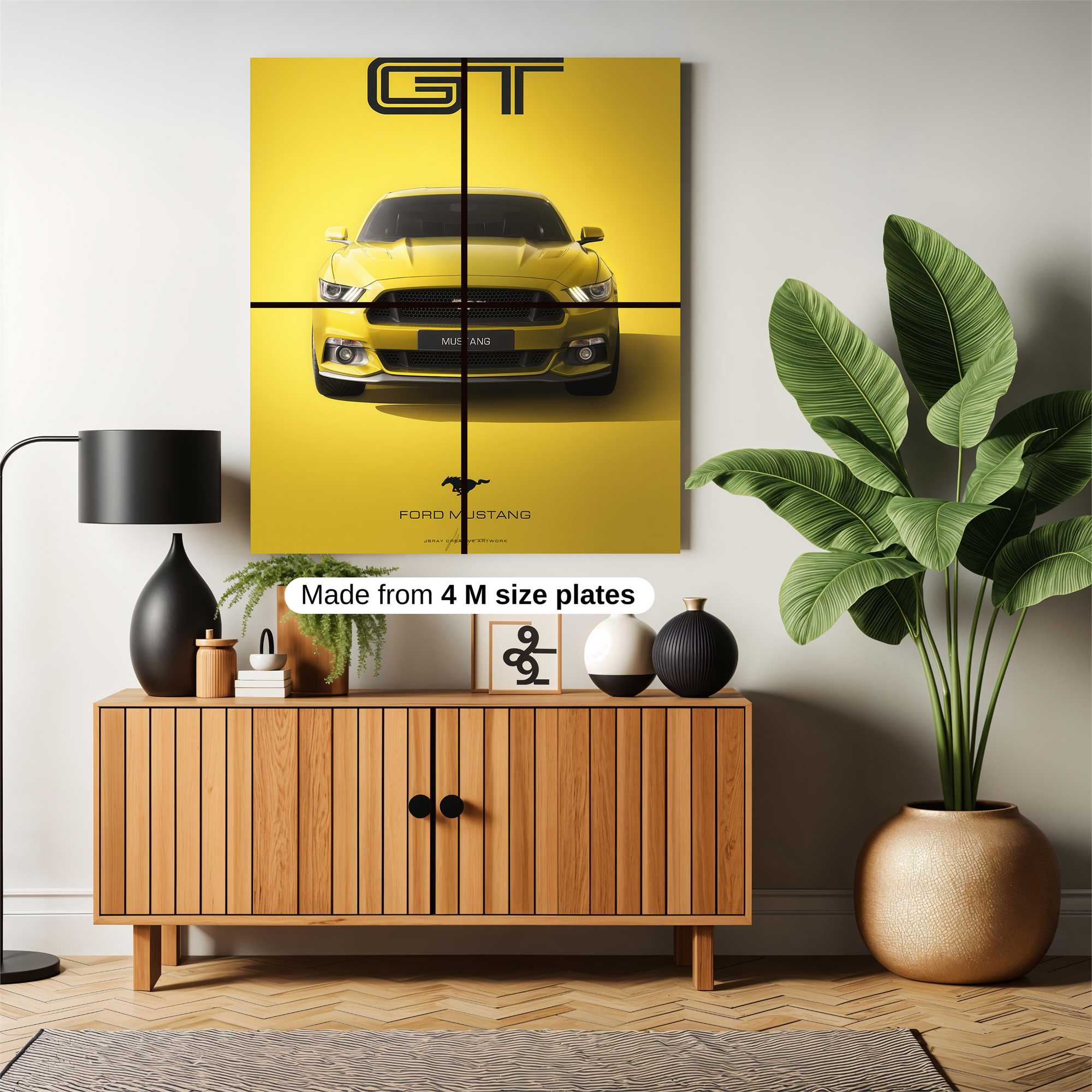 Mustang Blaze Safe Wall Magnetic / M