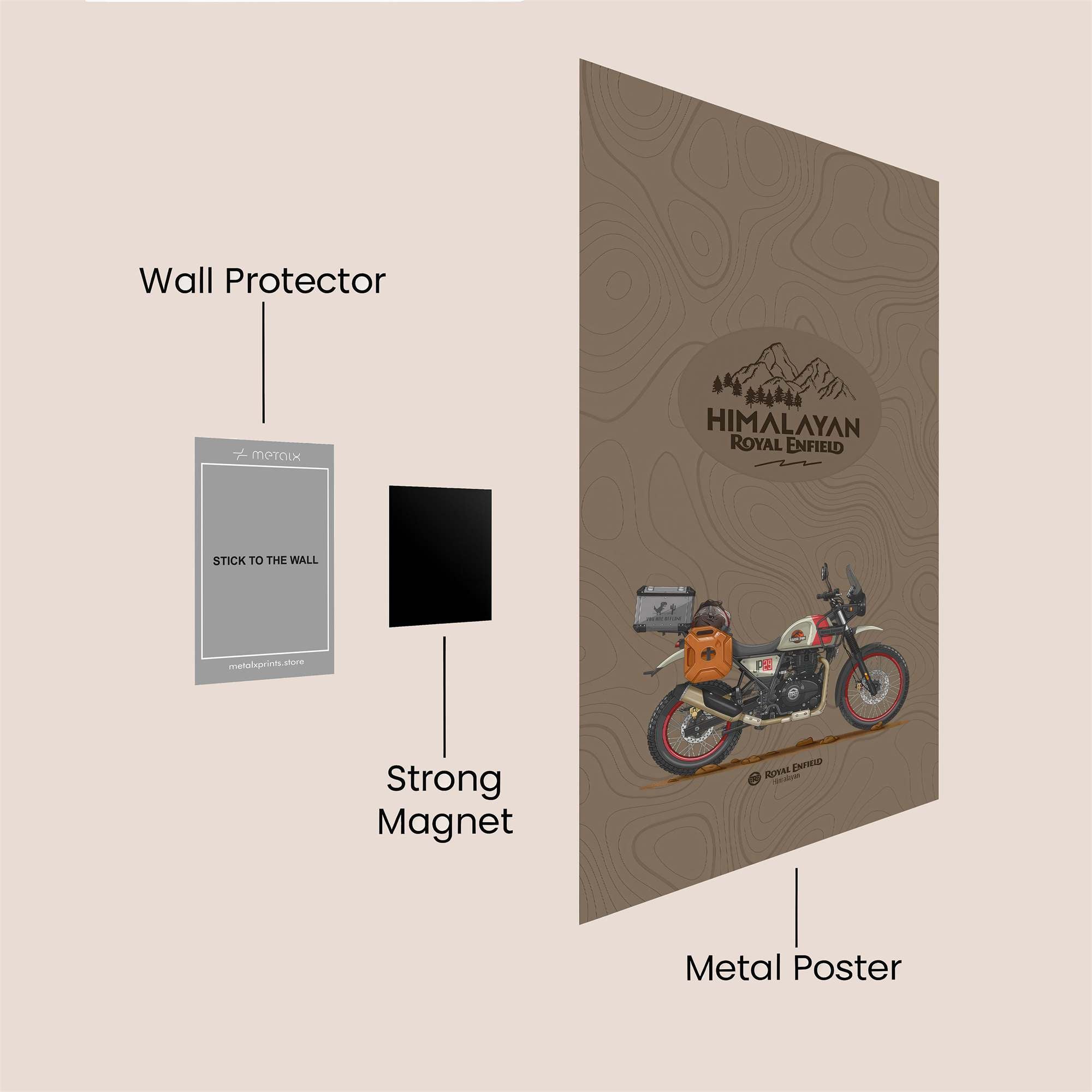 Himalayan Adventure Safe Wall Magnetic / M