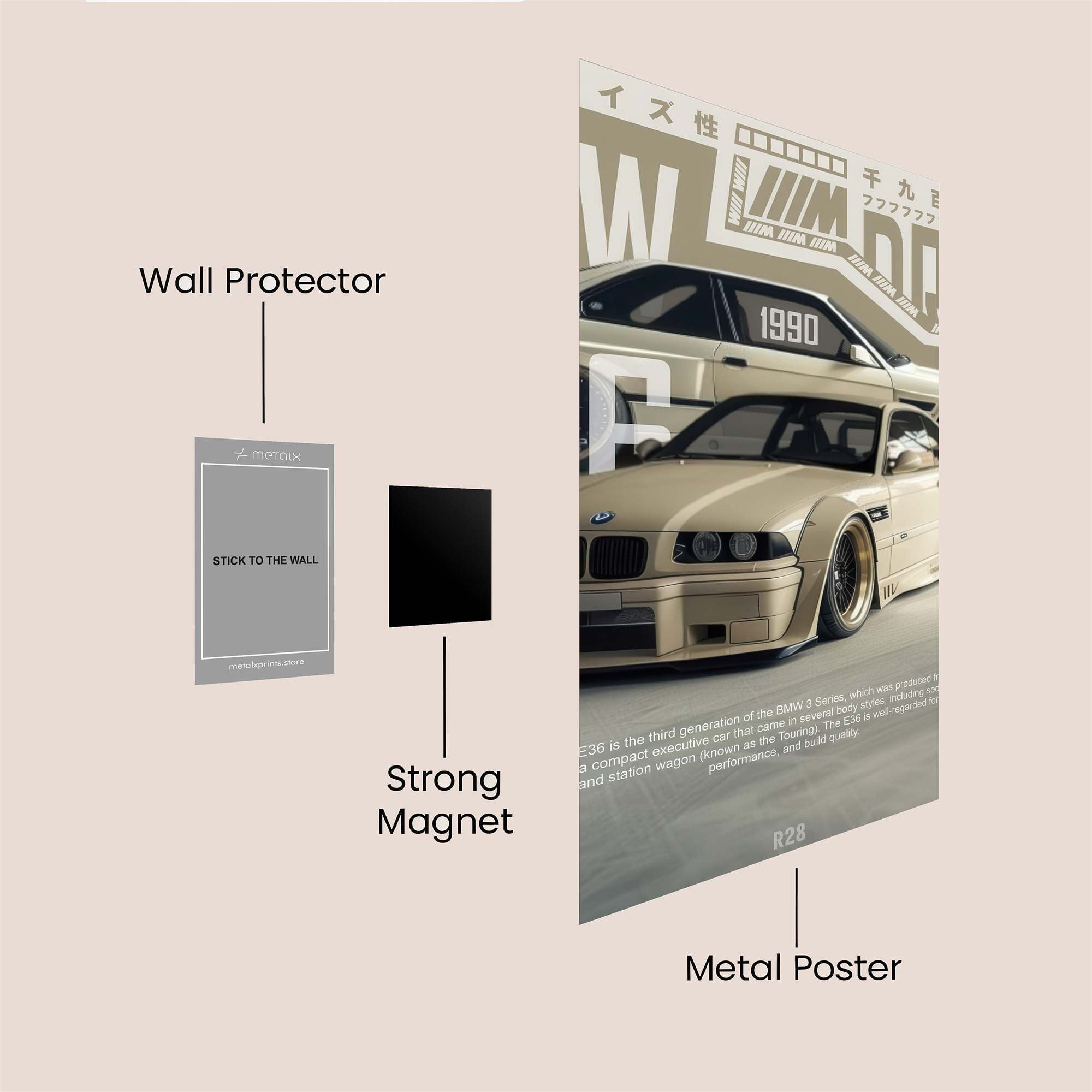 Drift Legend Safe Wall Magnetic / M