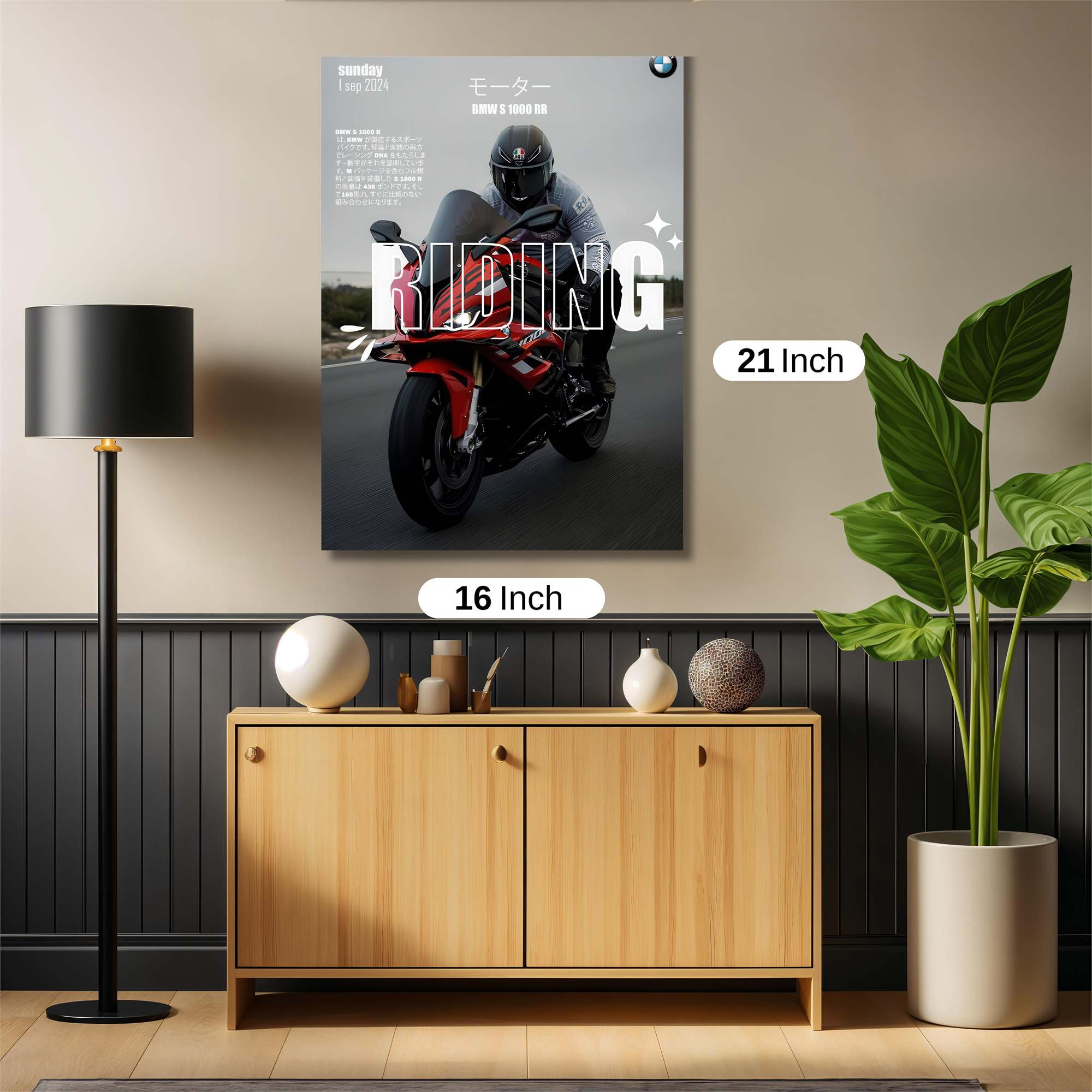BMW Thrill Safe Wall Magnetic / M