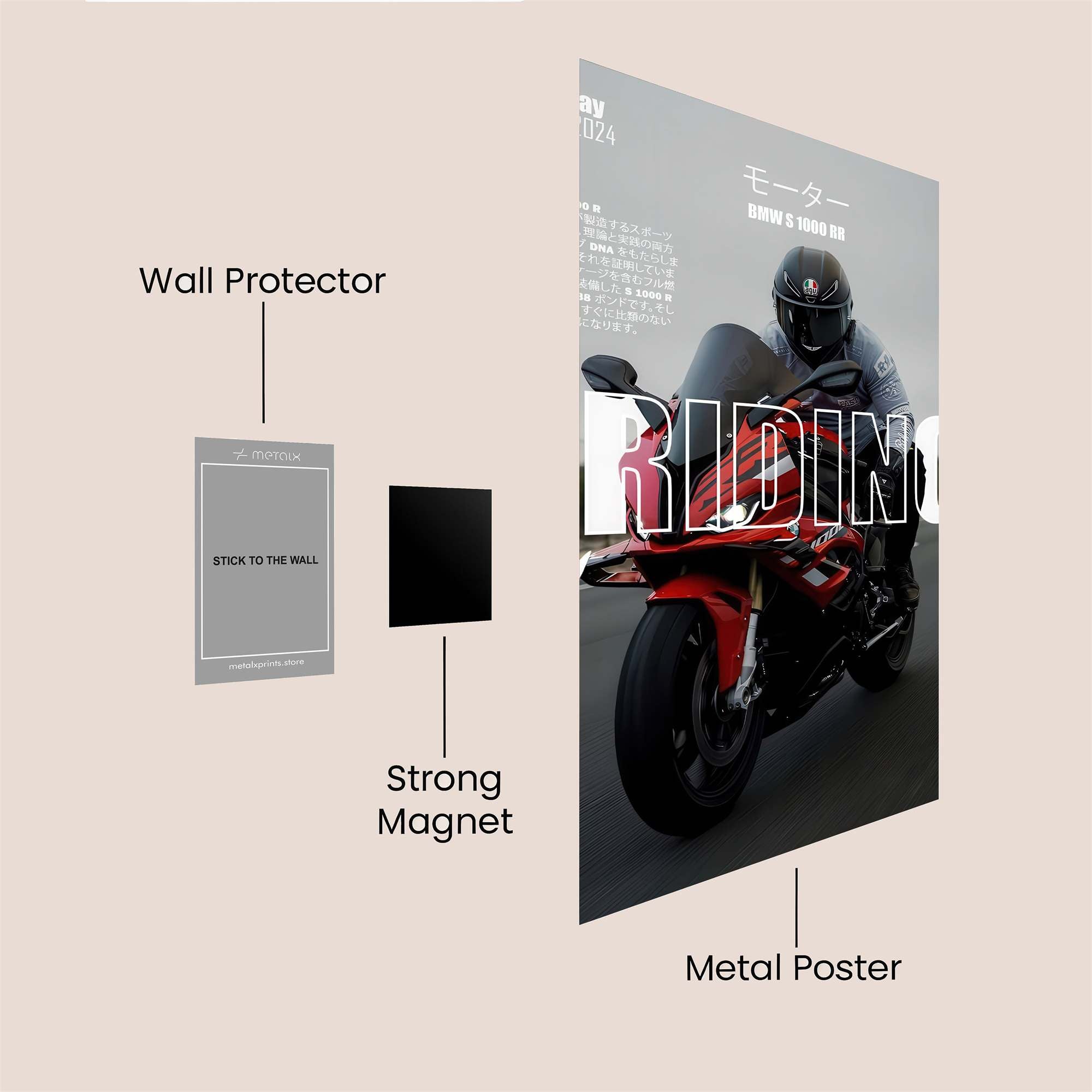 BMW Thrill Safe Wall Magnetic / M
