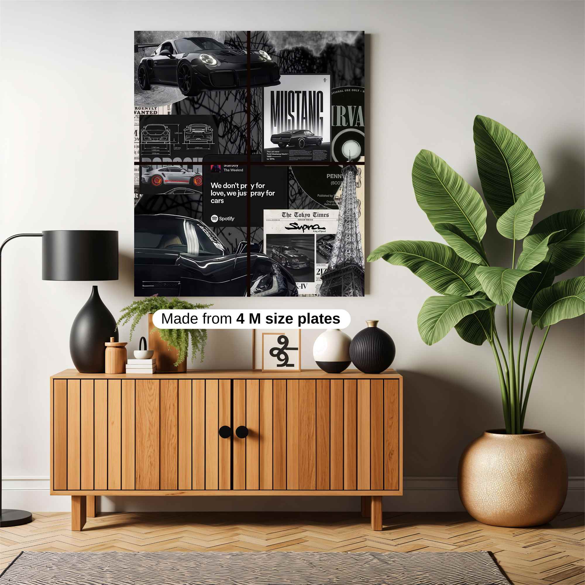 Moonlit Mystery Safe Wall Magnetic / M