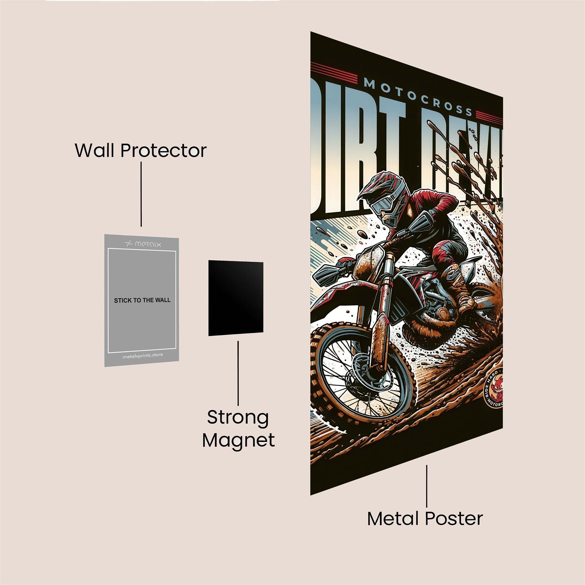Mud Maverick Safe Wall Magnetic / M
