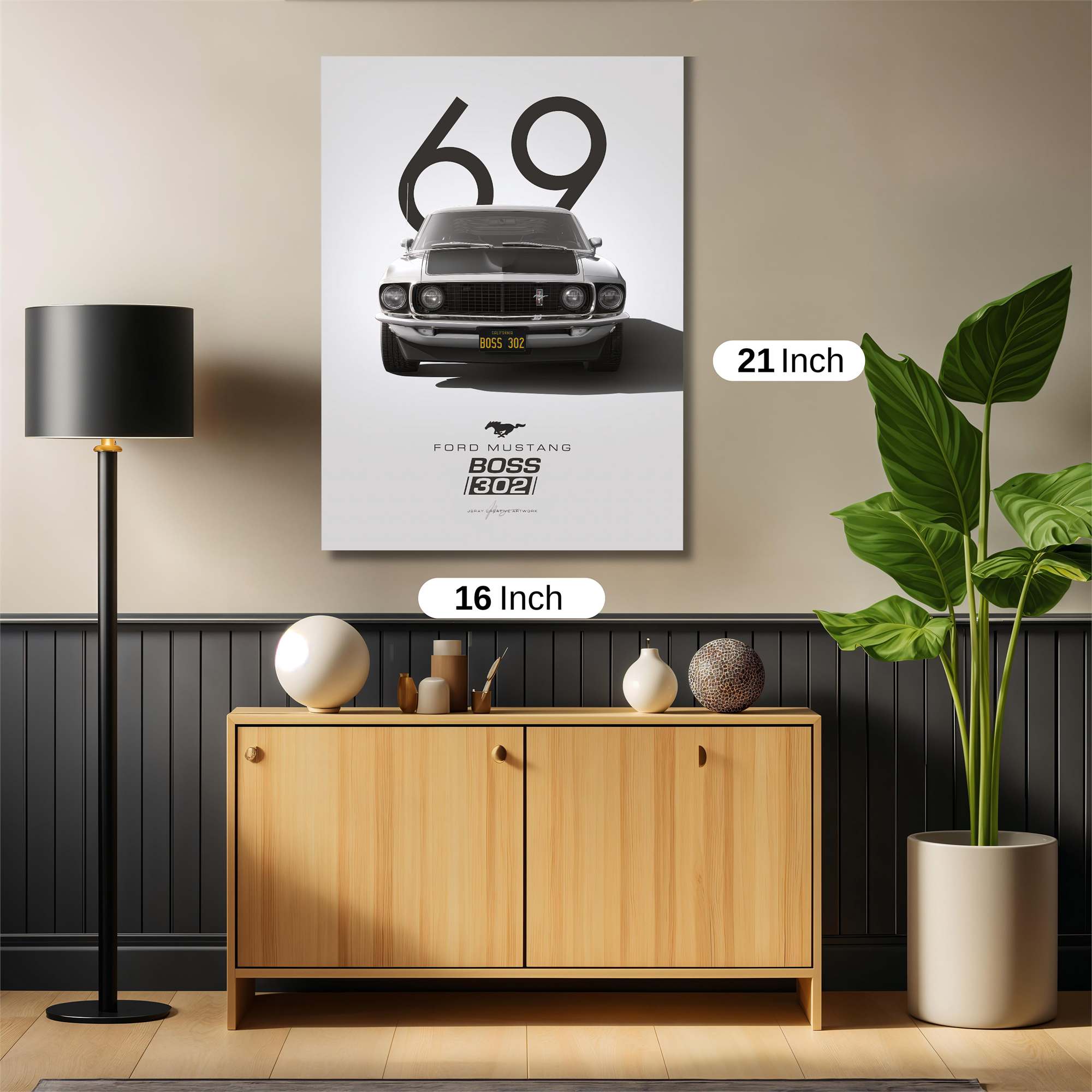 Boss Elegance Safe Wall Magnetic / M