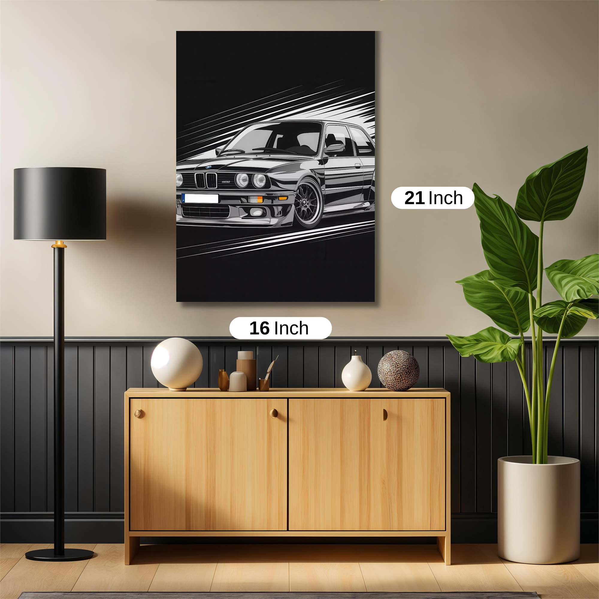 BMW Elegance Safe Wall Magnetic / M