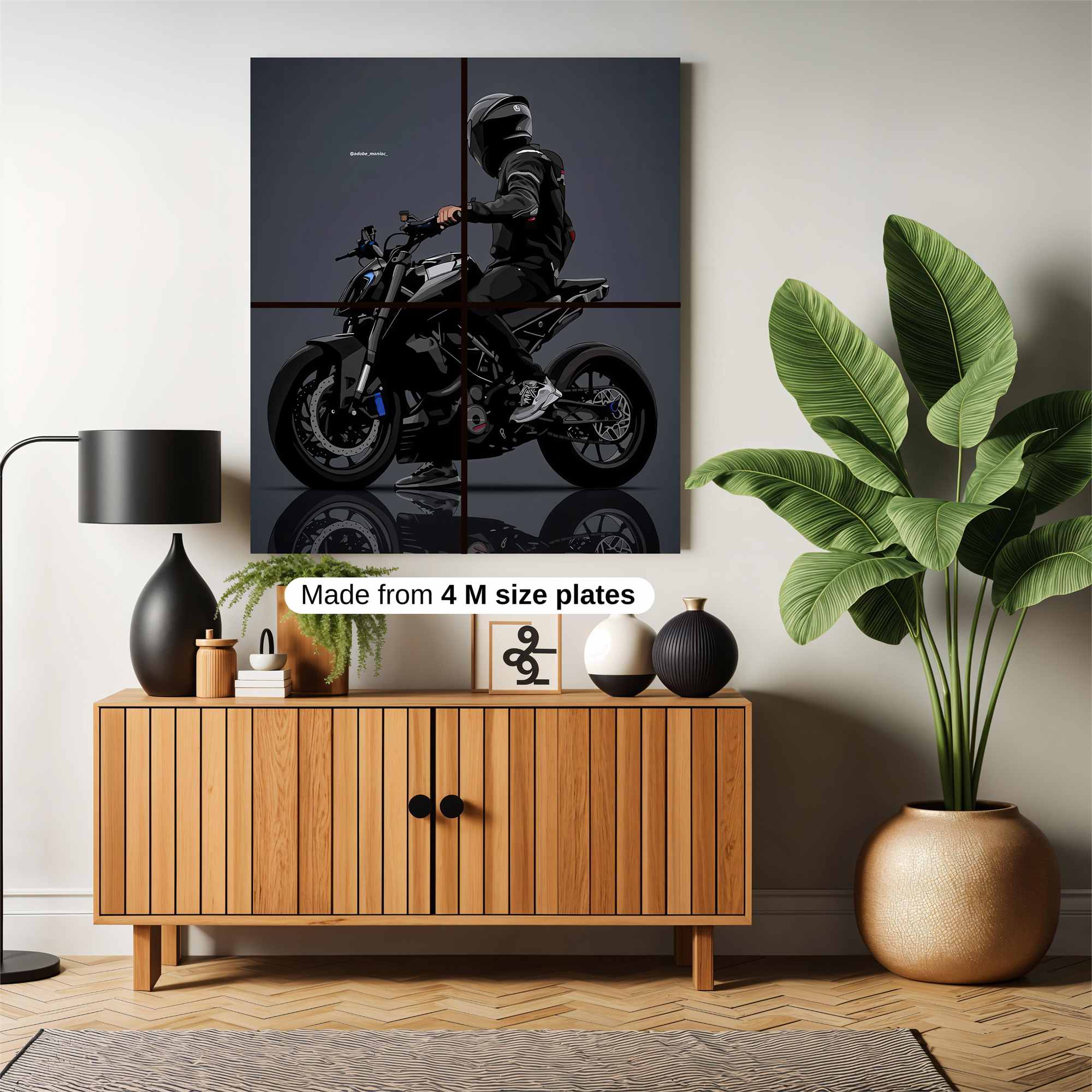 Rider Stealth Safe Wall Magnetic / M