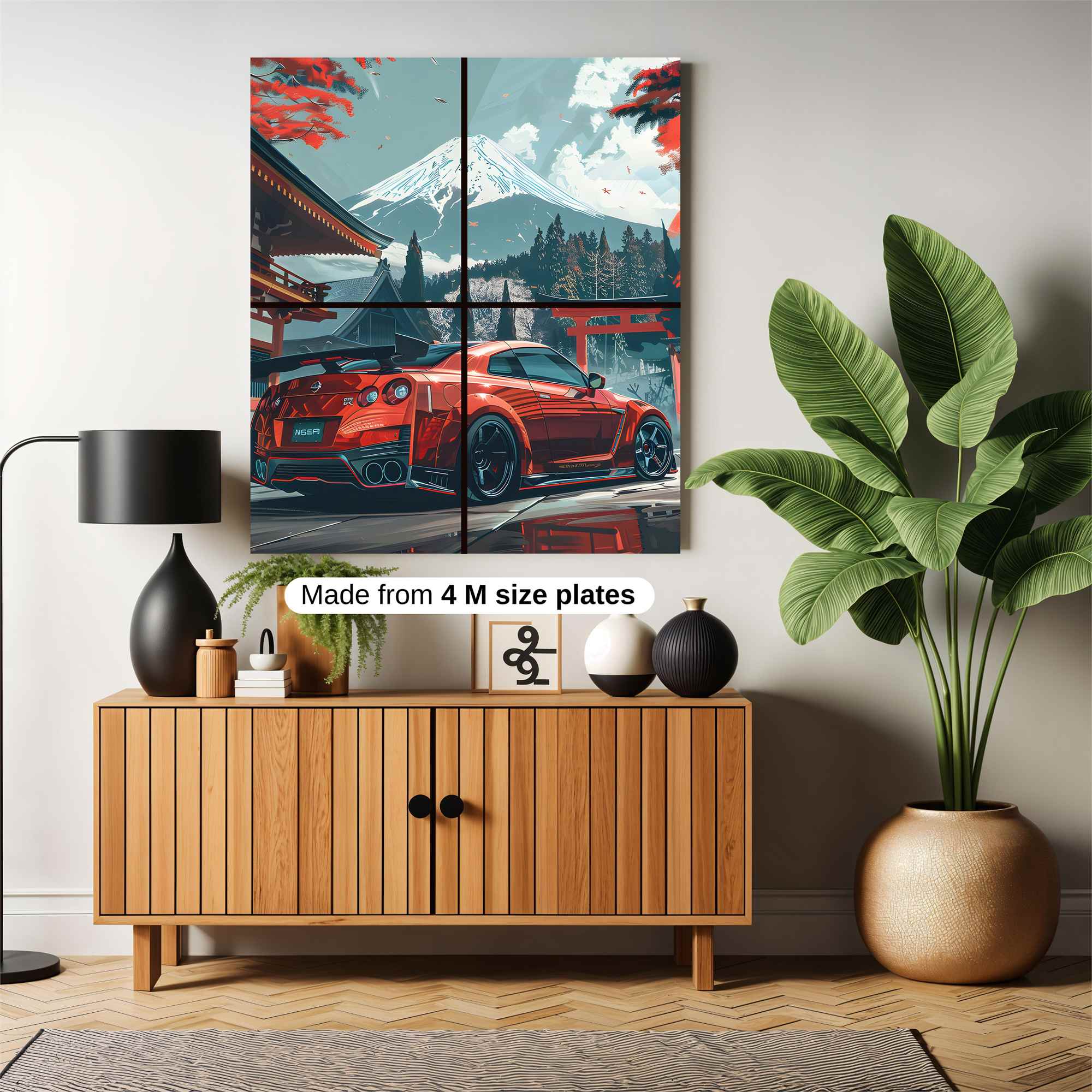 Skyline Serenity Safe Wall Magnetic / M