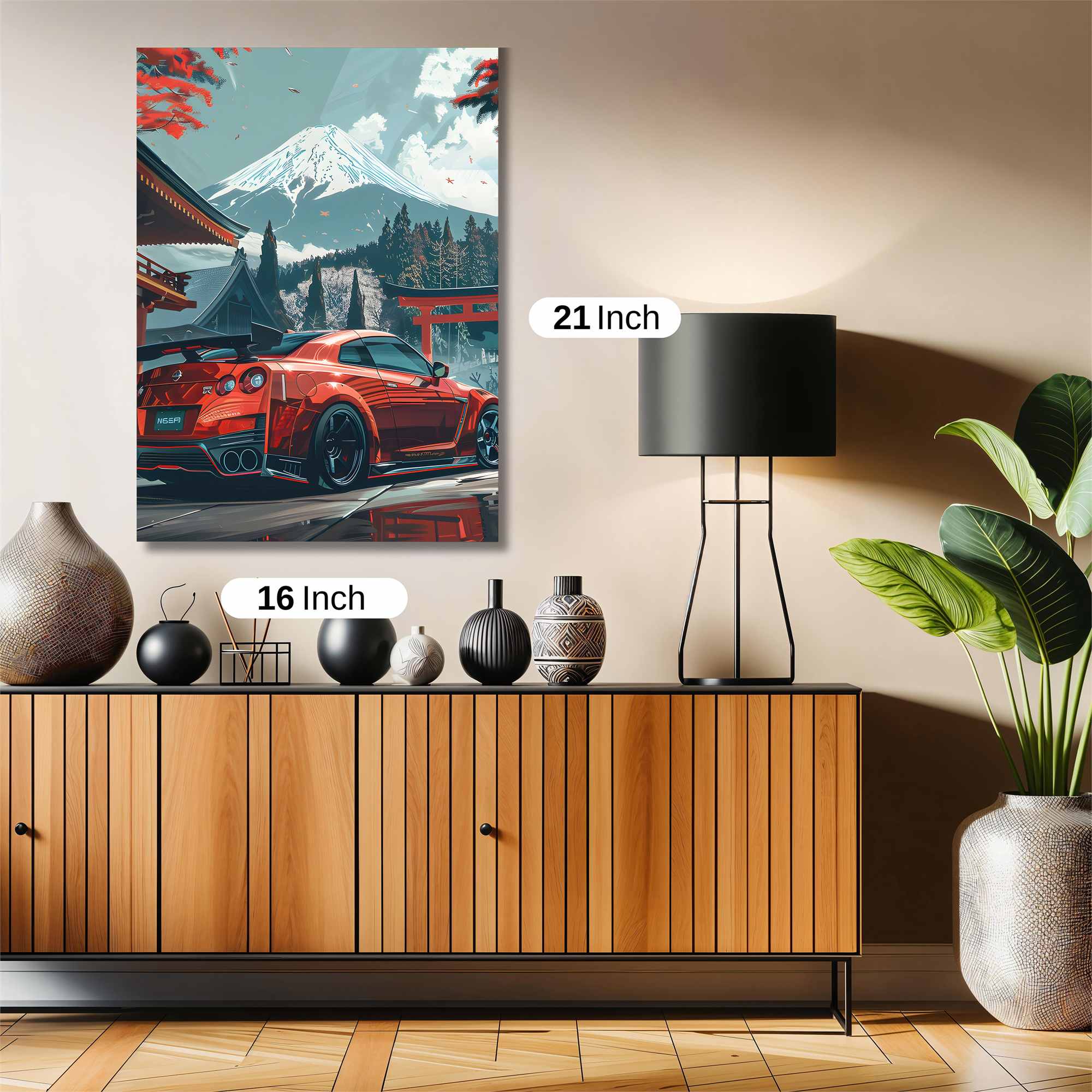 Skyline Serenity Safe Wall Magnetic / M