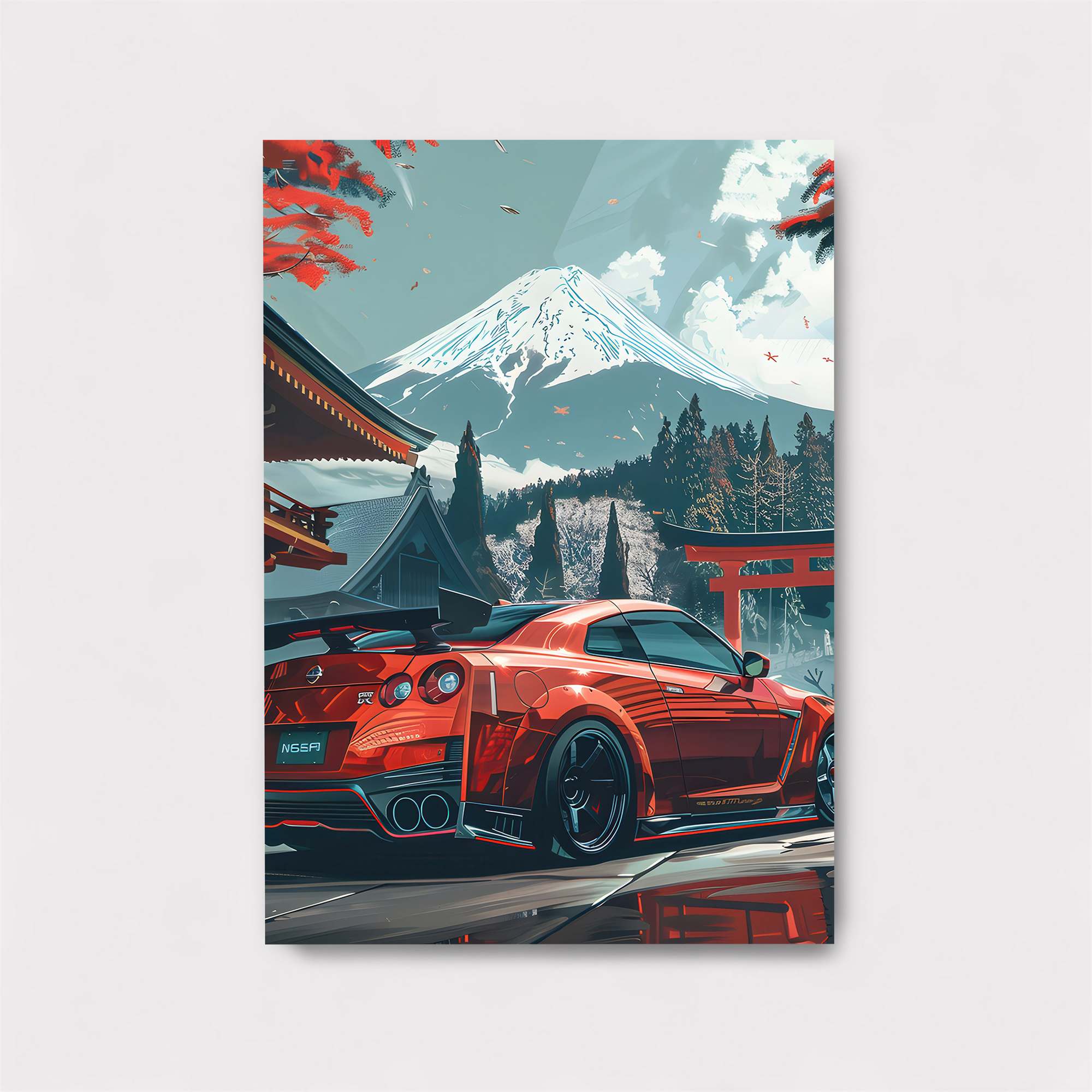 Skyline Serenity Safe Wall Magnetic / M