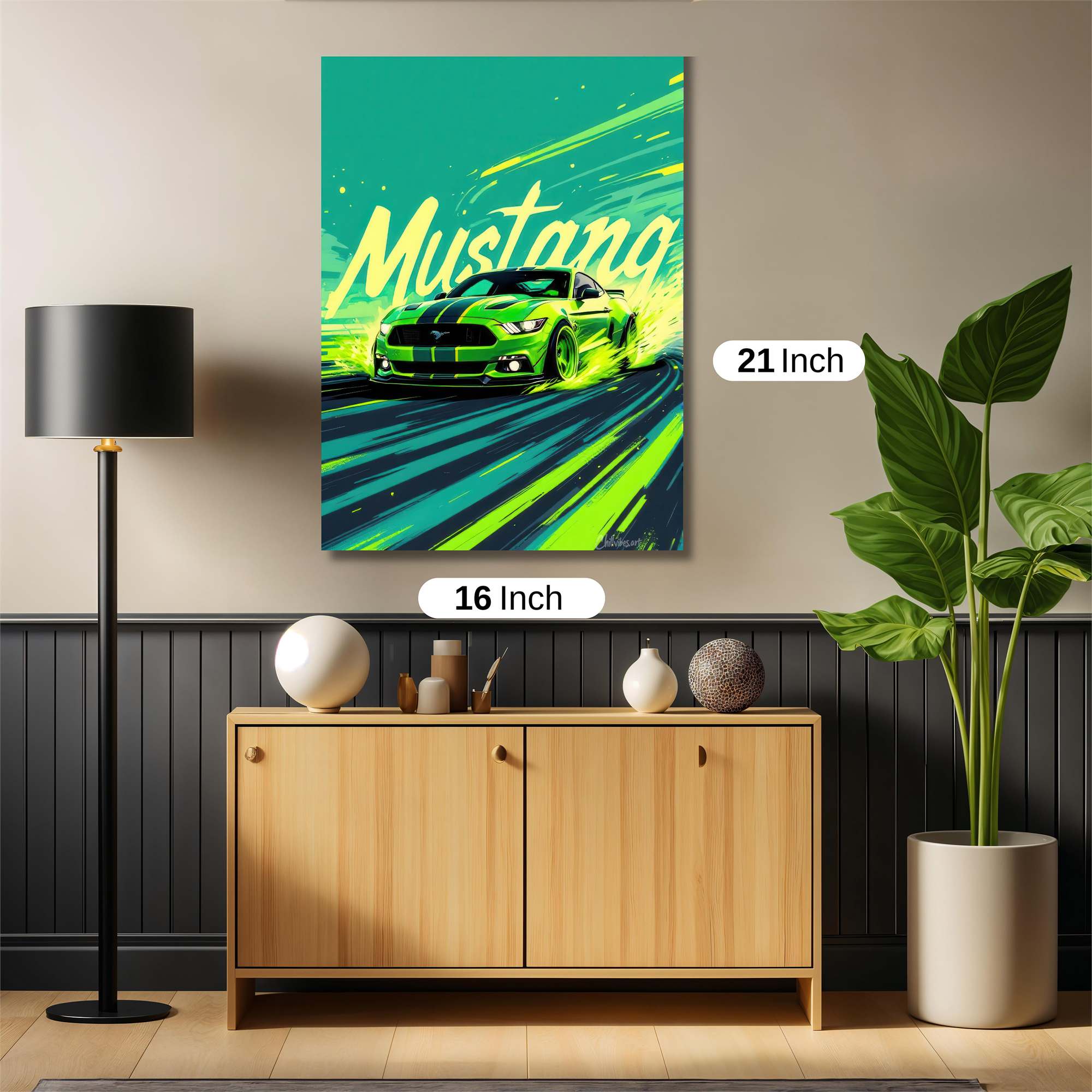 Mustang Velocity Safe Wall Magnetic / M