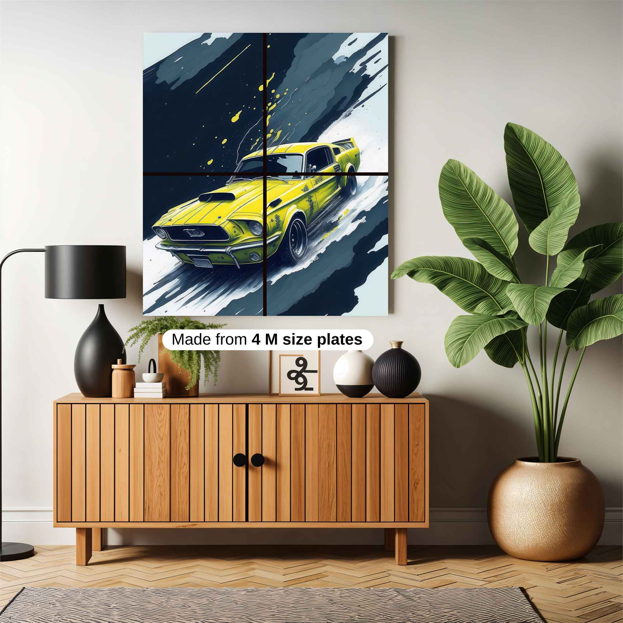 Mustang Menace Safe Wall Magnetic / M
