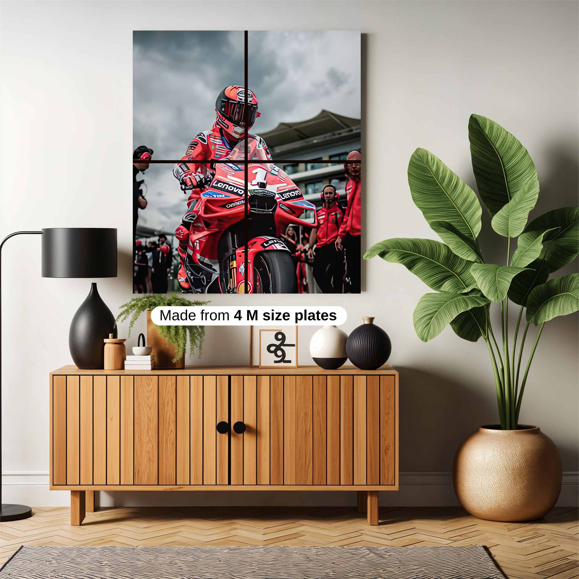 Bagnaia Resolute Safe Wall Magnetic / M