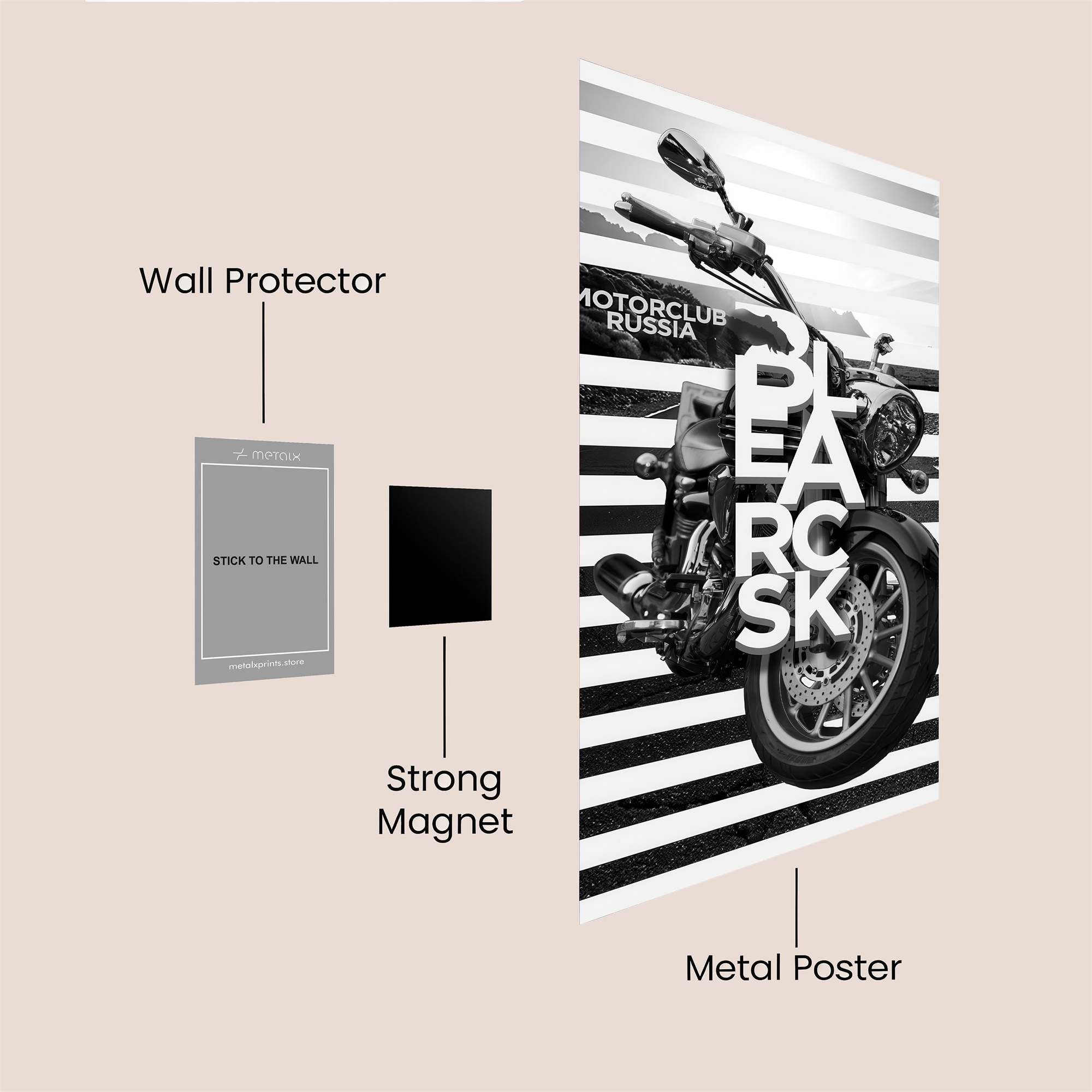 MotorPulse Safe Wall Magnetic / M