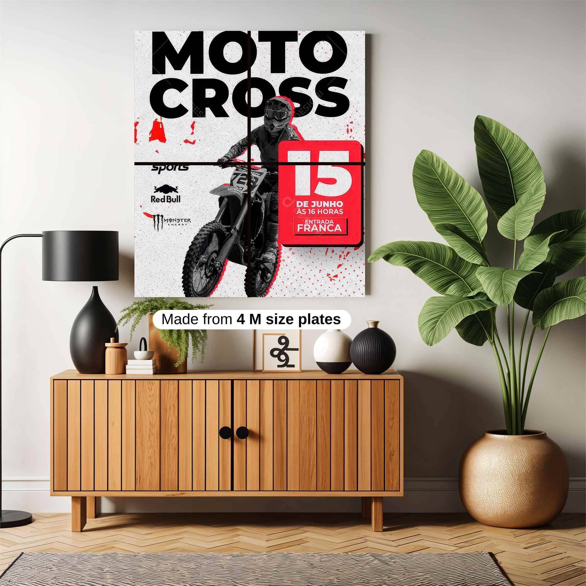 Moto Thrill Safe Wall Magnetic / M
