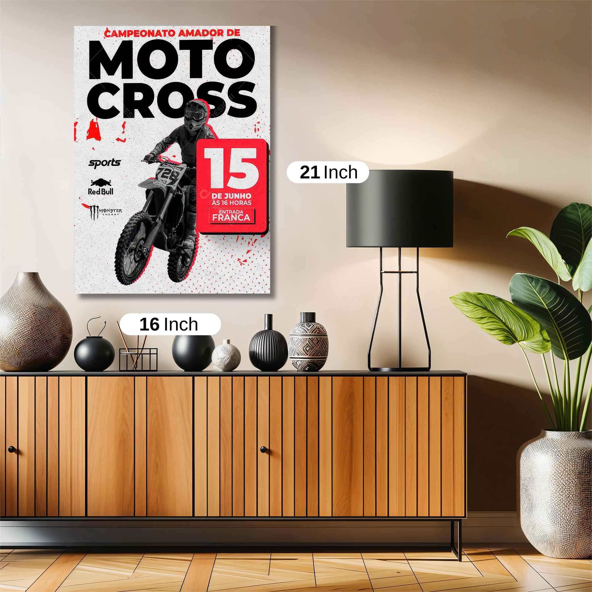 Moto Thrill Safe Wall Magnetic / M