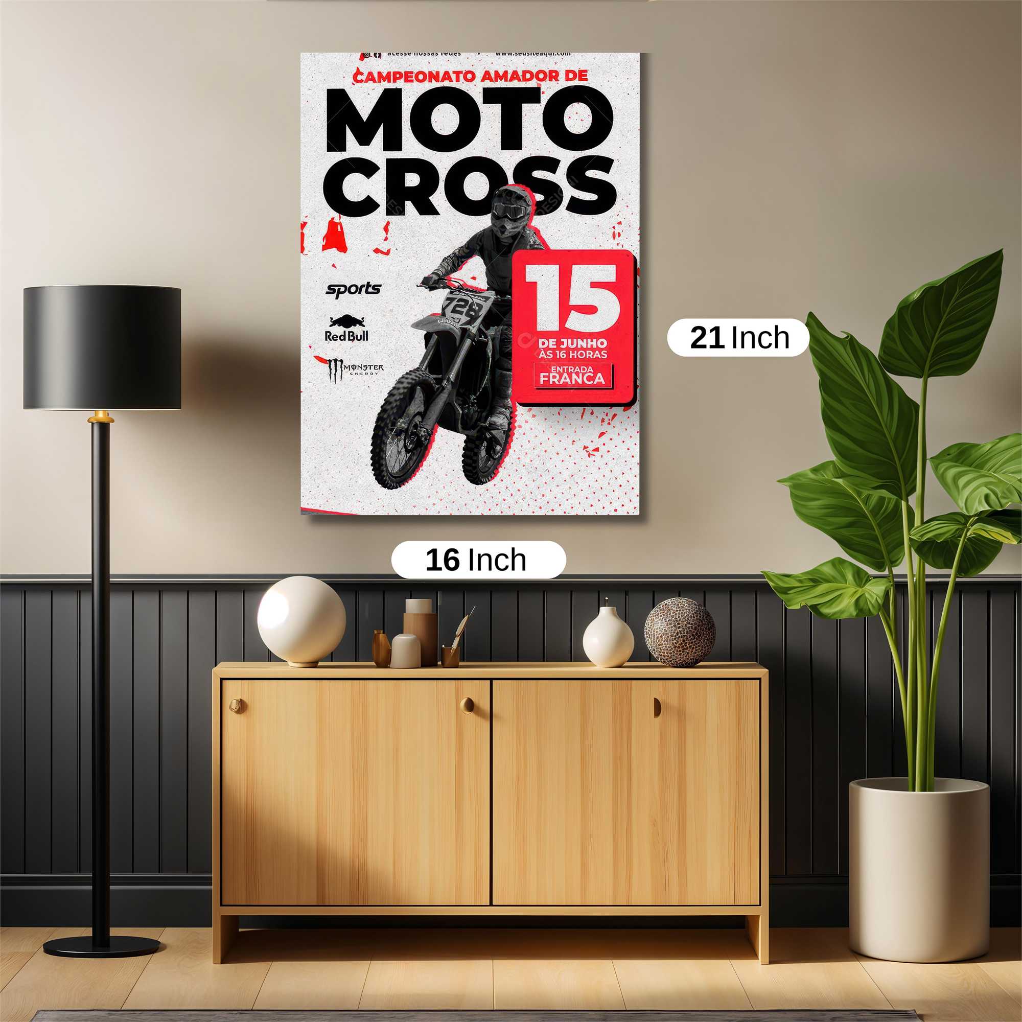 Moto Thrill Safe Wall Magnetic / M