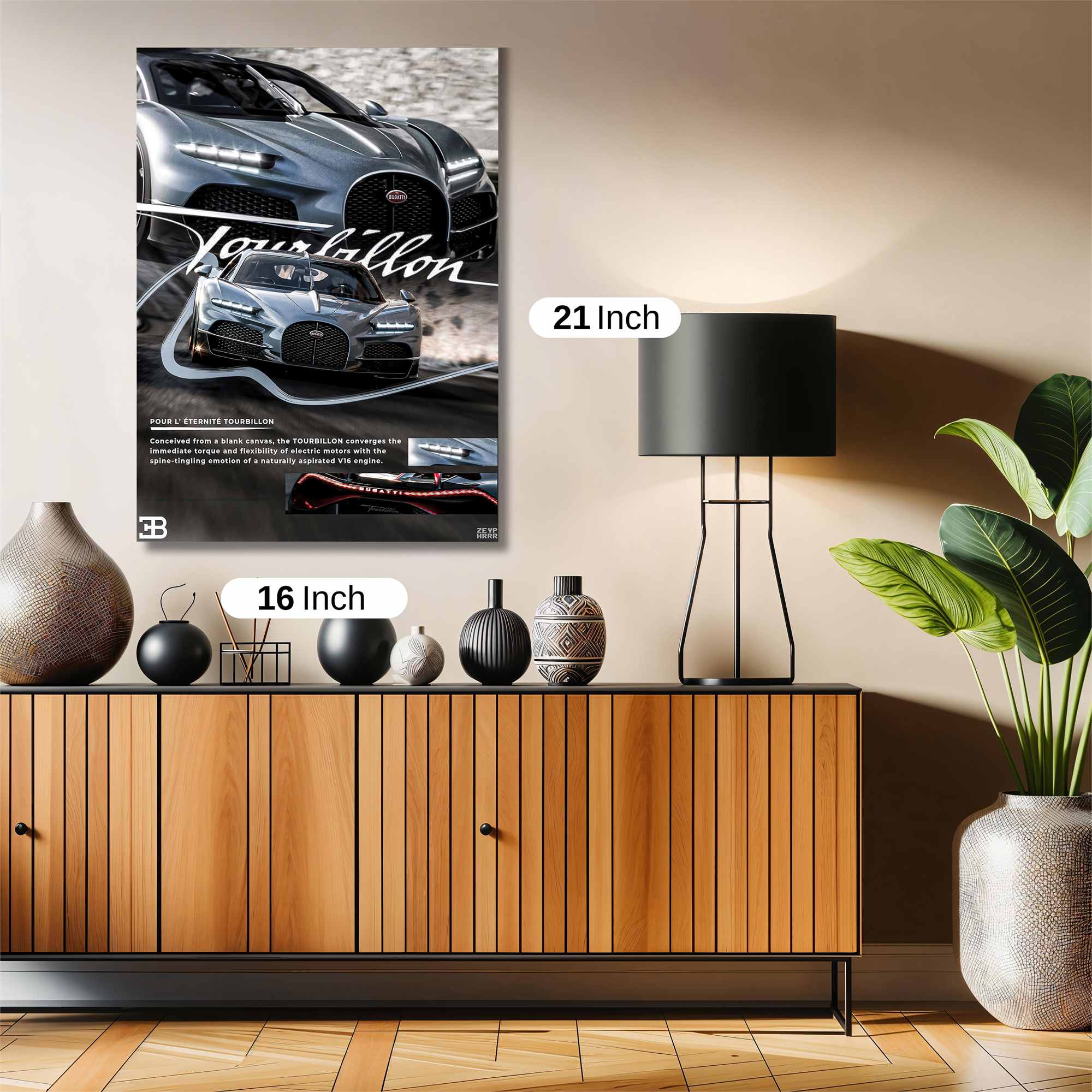 Bugatti Elegance Safe Wall Magnetic / M