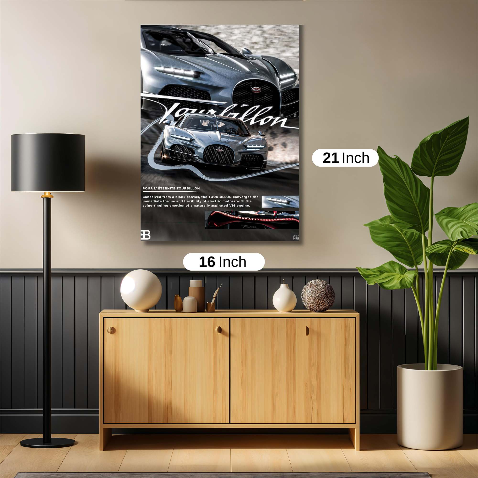 Bugatti Elegance Safe Wall Magnetic / M