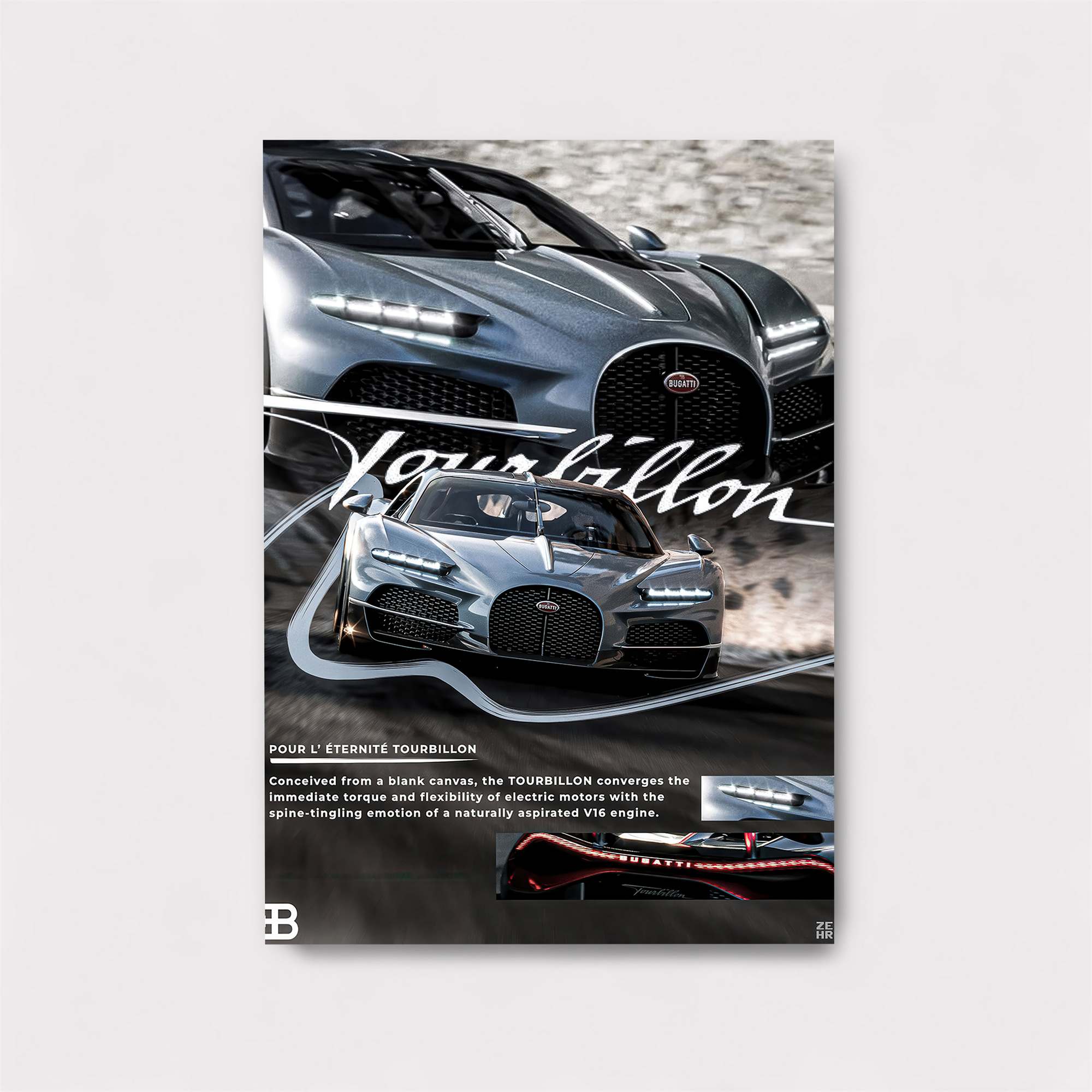 Bugatti Elegance Safe Wall Magnetic / M